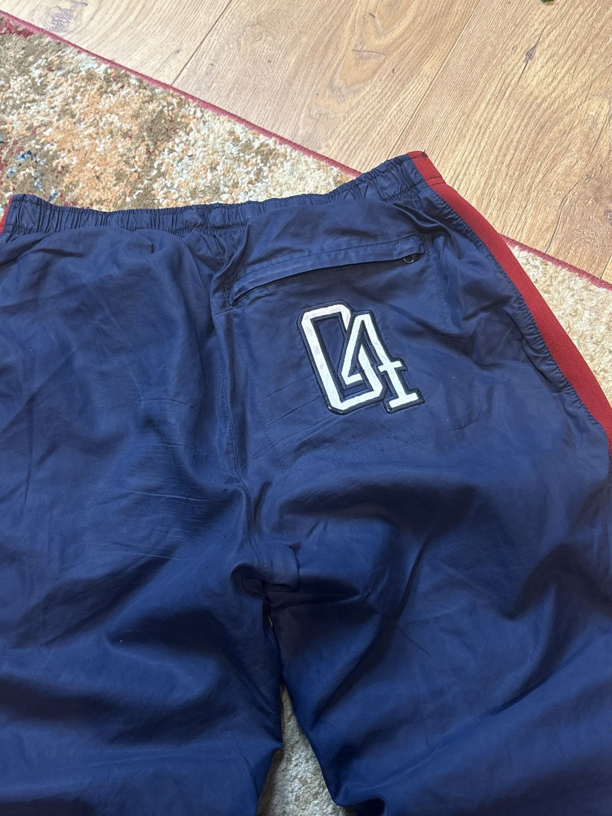 Nike 00s Nike Vintage Retro Oversized Track Pants Swoosh Logo Size US 33 - 8 Thumbnail