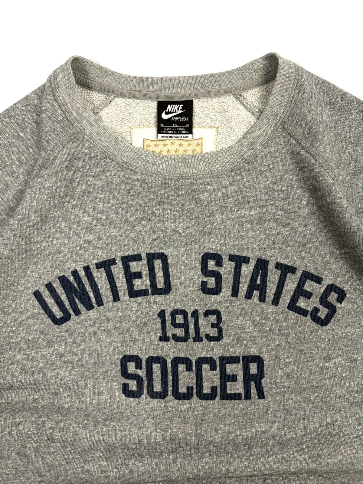 Nike RARE NIKE United States Soccer Sweatshirt Vintage Streerwear Size US XL / EU 56 / 4 - 9 Thumbnail