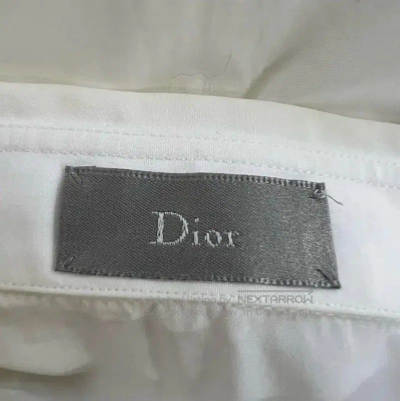 Dior Dior White Cotton Short Sleeve Shirt . Size XXS / US 00 / IT 34 - 5 Thumbnail