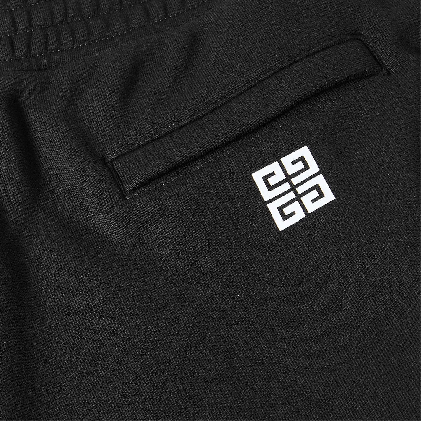 Givenchy o1g2r1mq0426 Boxy Fit Fleece Jogger Shorts in Black Size US 38 / EU 54 - 4 Thumbnail