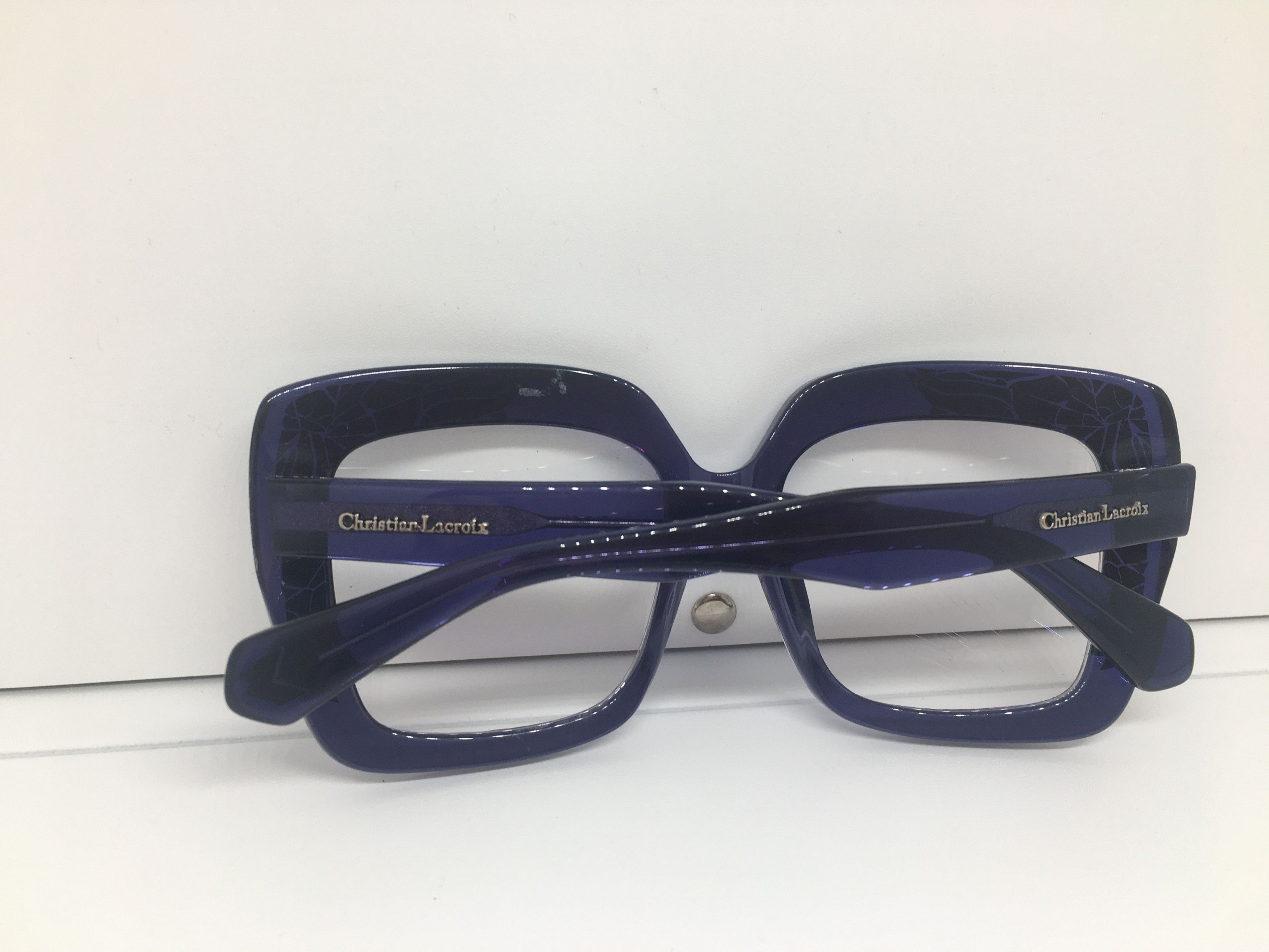 Christian Lacroix Christian Lacroix CL5066 Oversize Eyeglasses Frame Size ONE SIZE - 9 Thumbnail