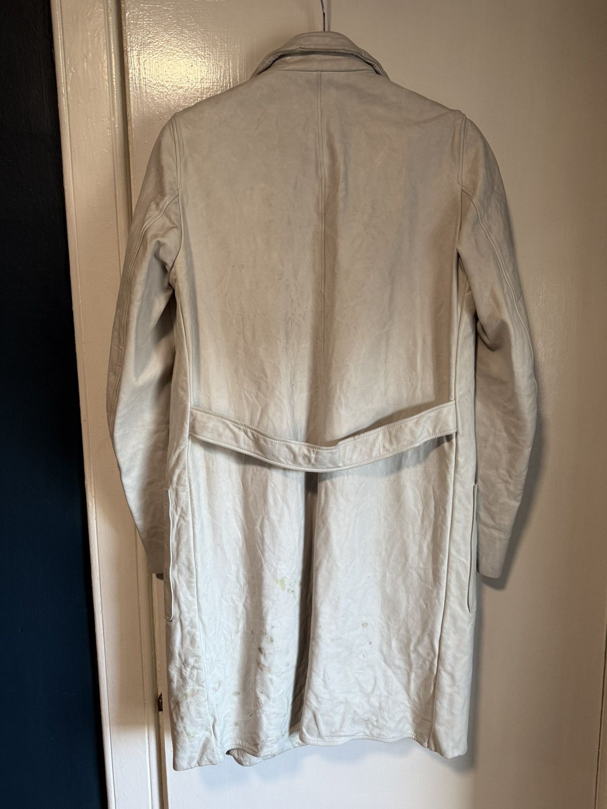 Carpe Diem Dirty white leather lab coat Size US S / EU 44-46 / 1 - 4 Thumbnail