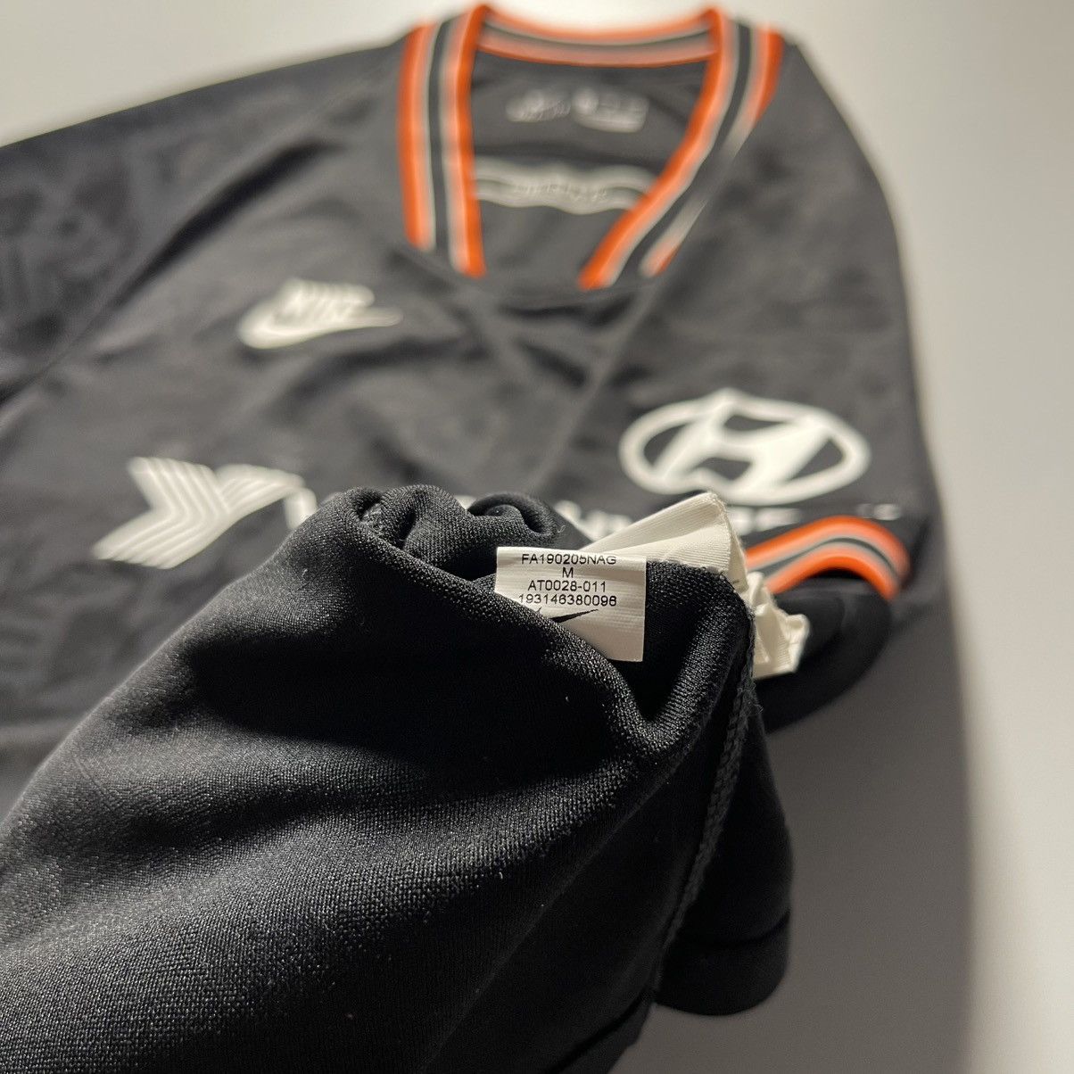 Nike × Vintage CHELSEA NIKE 2019/2020 FOOTBALL THIRD JERSEY #9 ABRAHAM Size US M / EU 48-50 / 2 - 13 Thumbnail