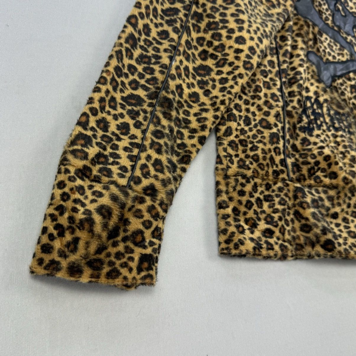 Japanese Brand C.D.S Black Sense Leopard Print Track Jacket Size US M / EU 48-50 / 2 - 6 Thumbnail