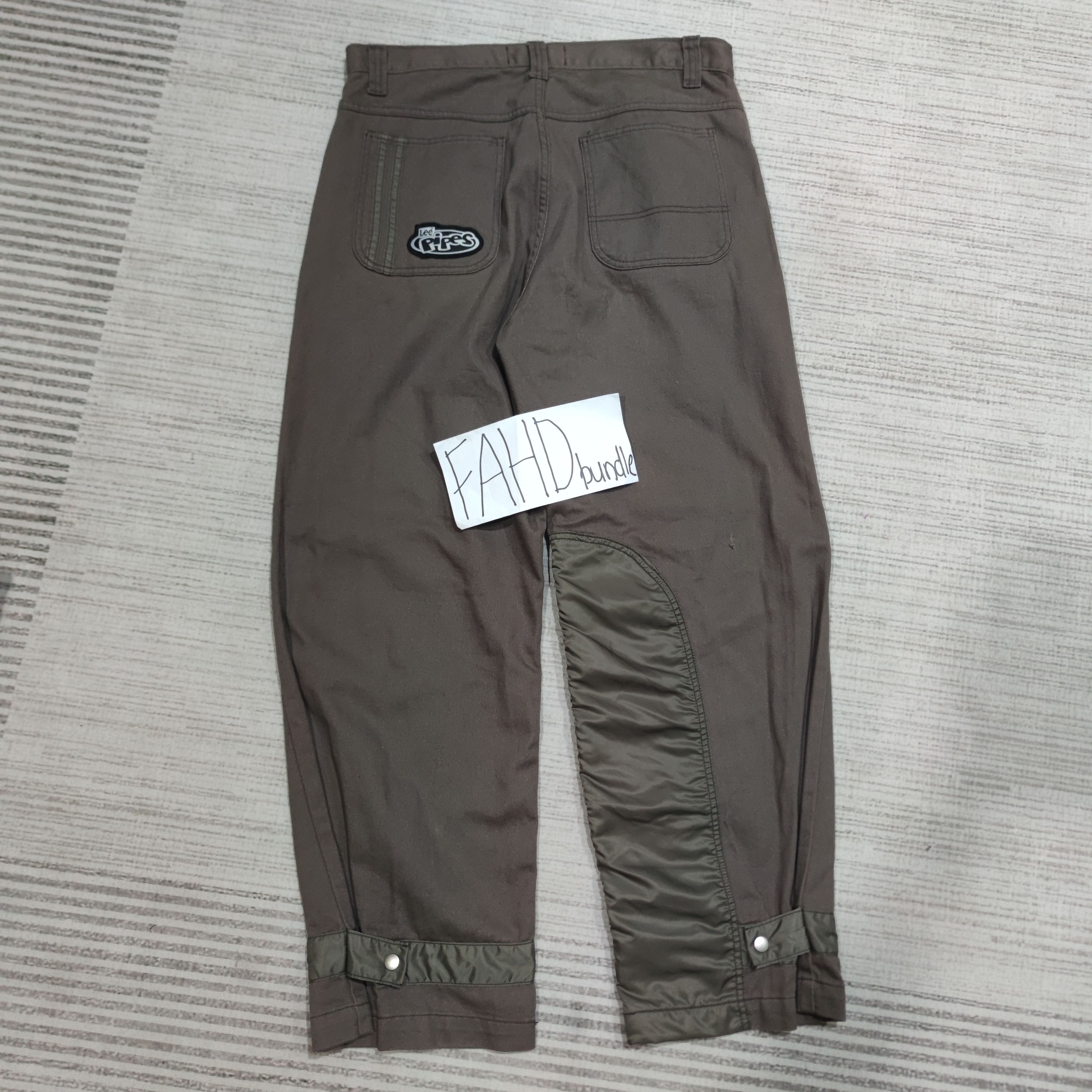 Lee × Vintage VINTAGE LEE PIPES BAGGY Size US 36 / EU 52 - 4 Thumbnail