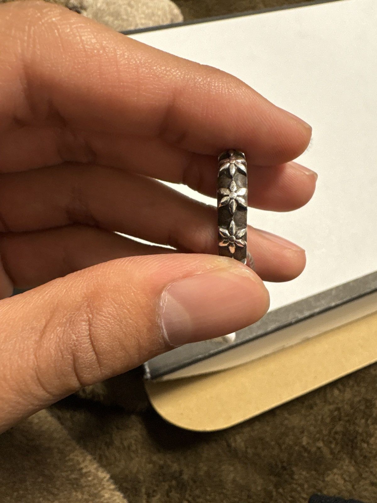 Chrome Hearts Chrome hearts star band Ring Size ONE SIZE - 9 Thumbnail