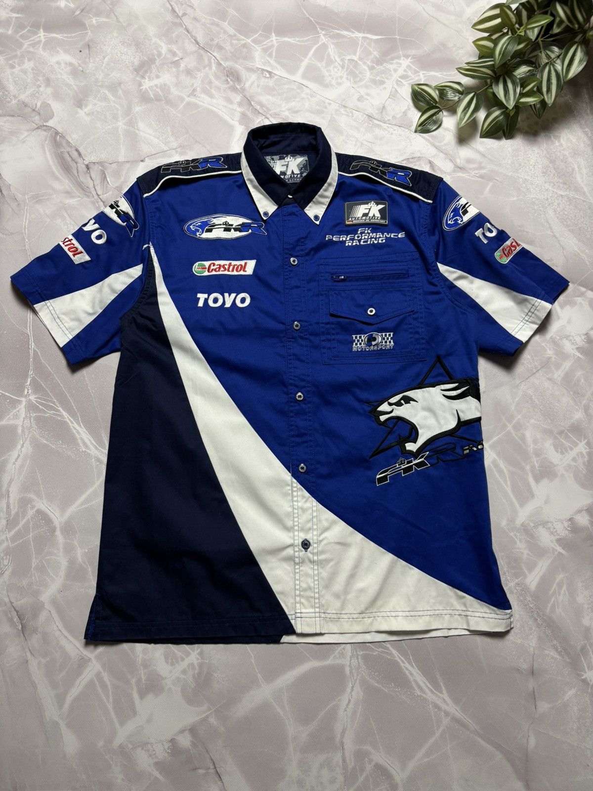 Other FK Automotive Performance Racing Shirt Castrol Toyo Mens M Size US M / EU 48-50 / 2 - 1 Thumbnail