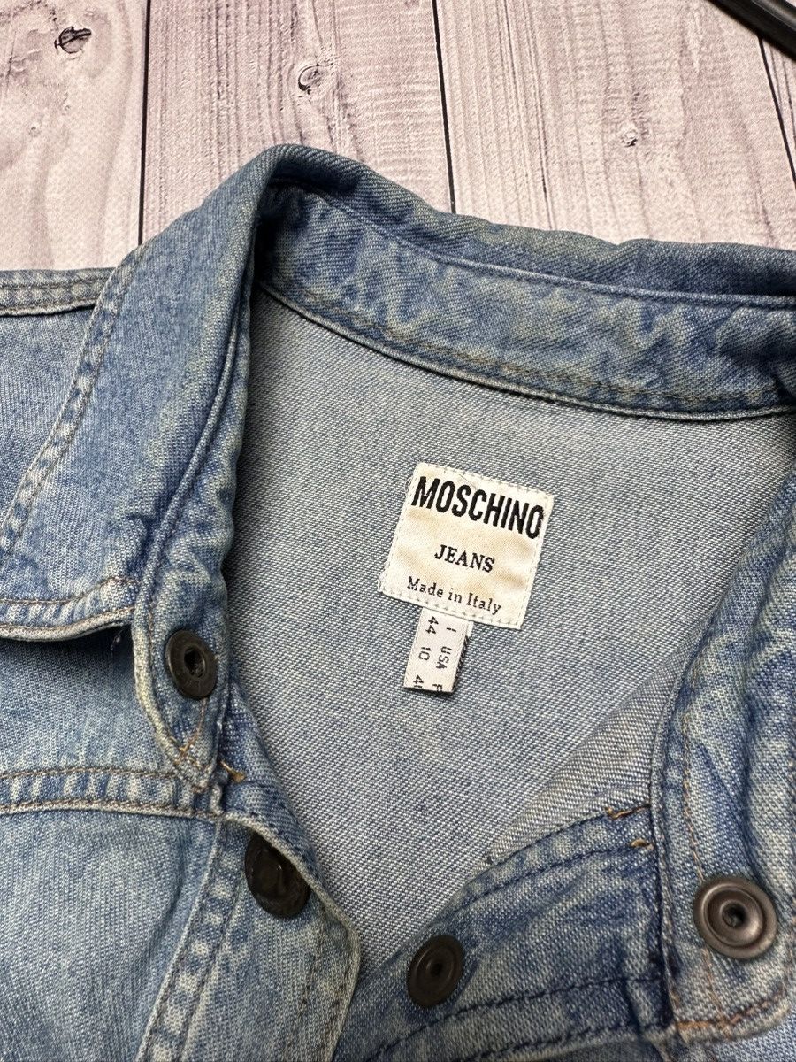 Other Vintage Moschino denim overalls jeans size S/M rare Size L / US 10 / IT 46 - 5 Thumbnail