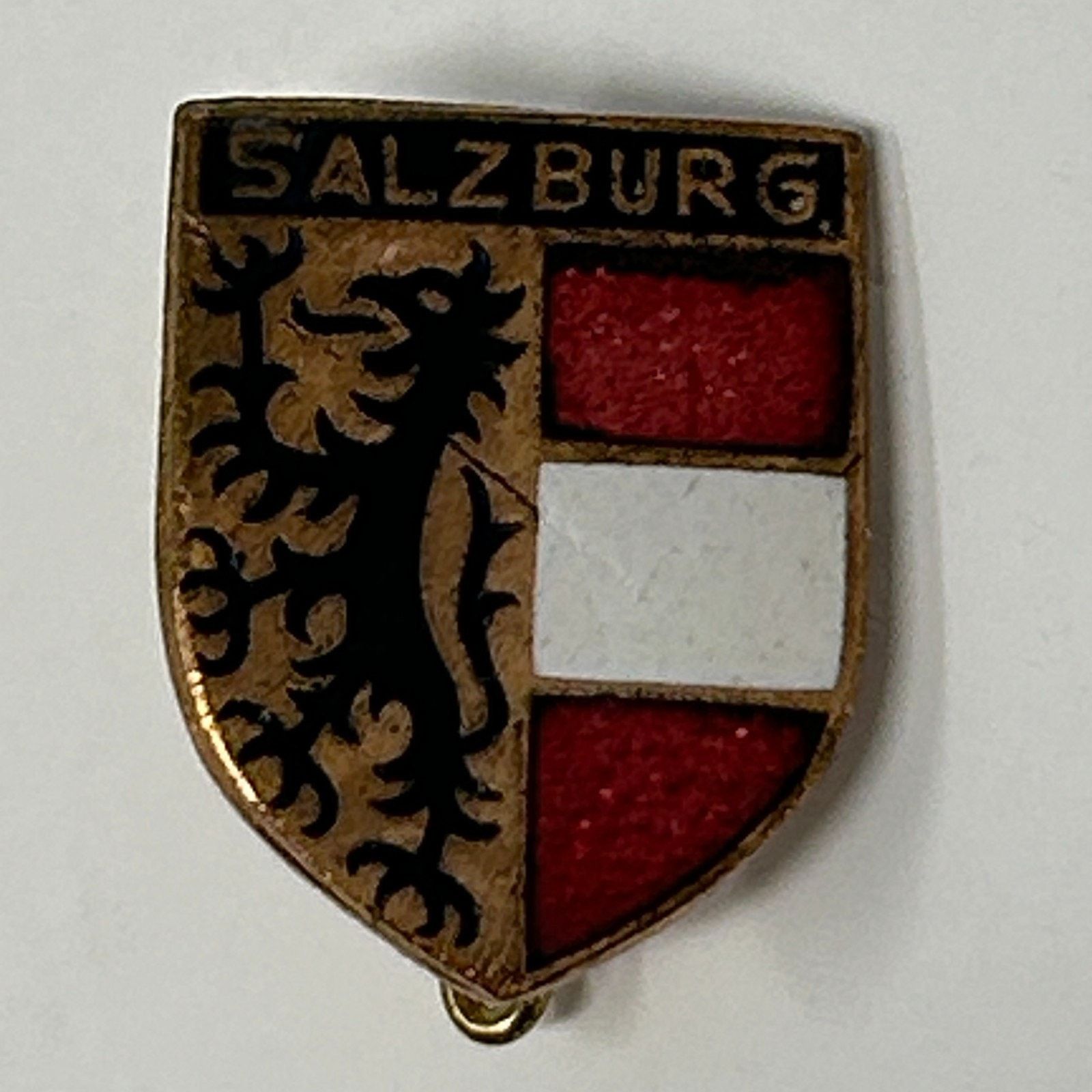 Vintage Vintage Salzburg Coat of Arms Hat Lapel Pin Pinback Austria Size ONE SIZE - 1 Thumbnail