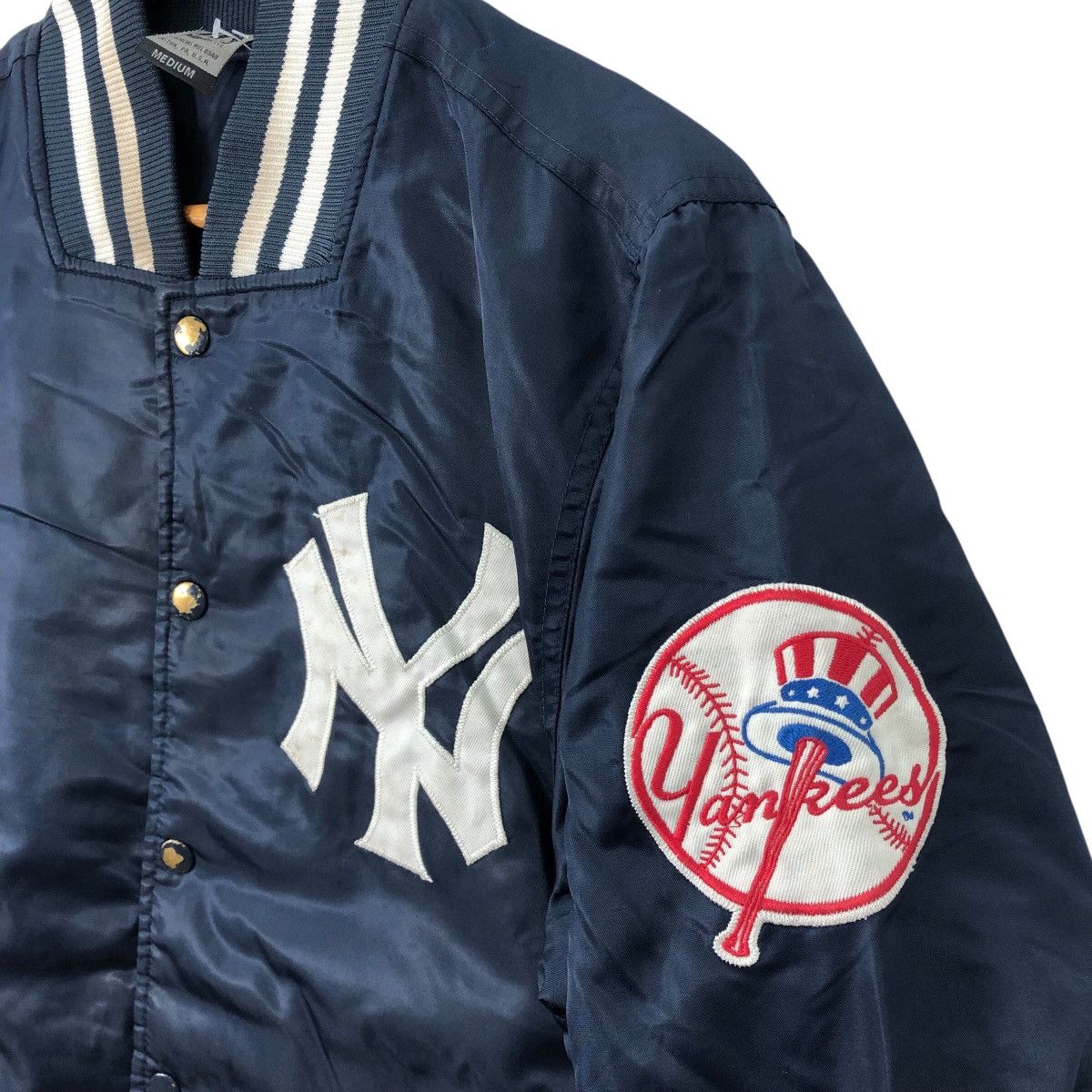 Starter Vintage Mlb Starter NEW YORK YANKEE Majestic Bomber Jacket Size US M / EU 48-50 / 2 - 4 Thumbnail