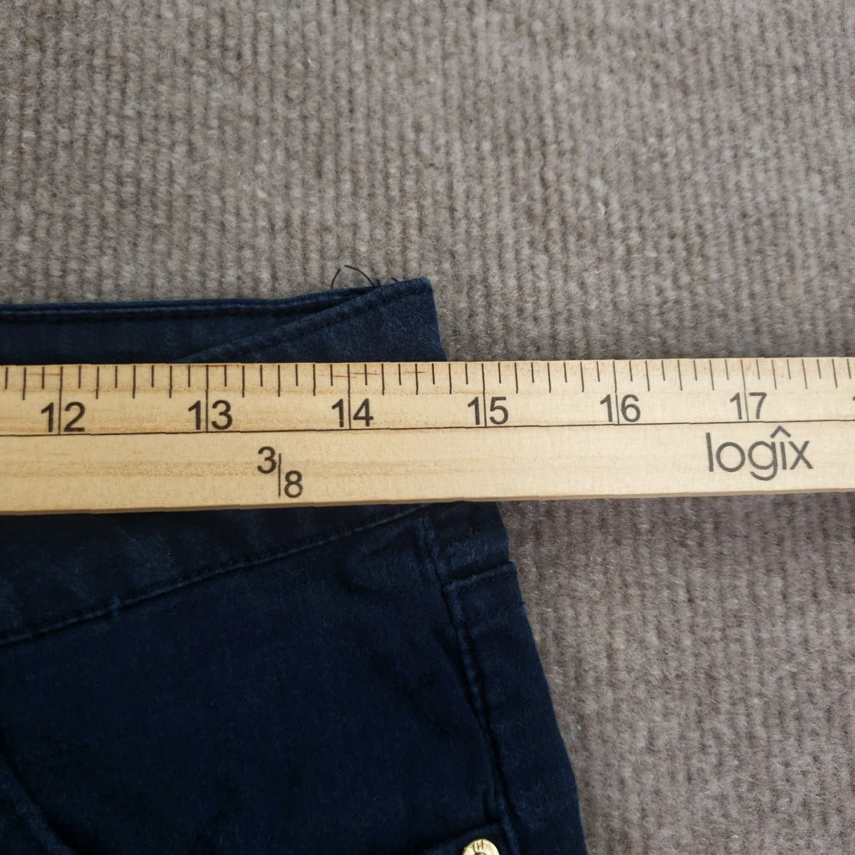 Tommy Hilfiger Tommy Hilfiger Skinny Pants Women's Blue Stretch Mid Rise Size 10 Size 32" / US 10 / IT 46 - 5 Thumbnail