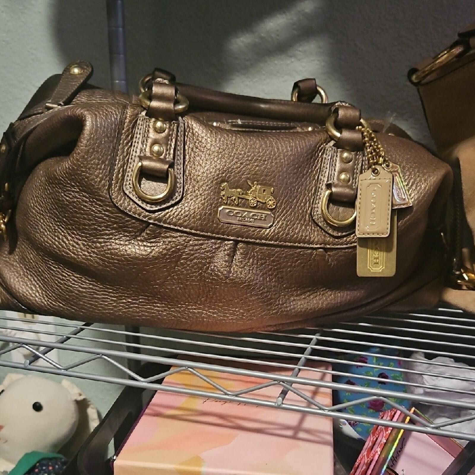 Coach Coach 5266 Shoulder Bag light brown | Grailed