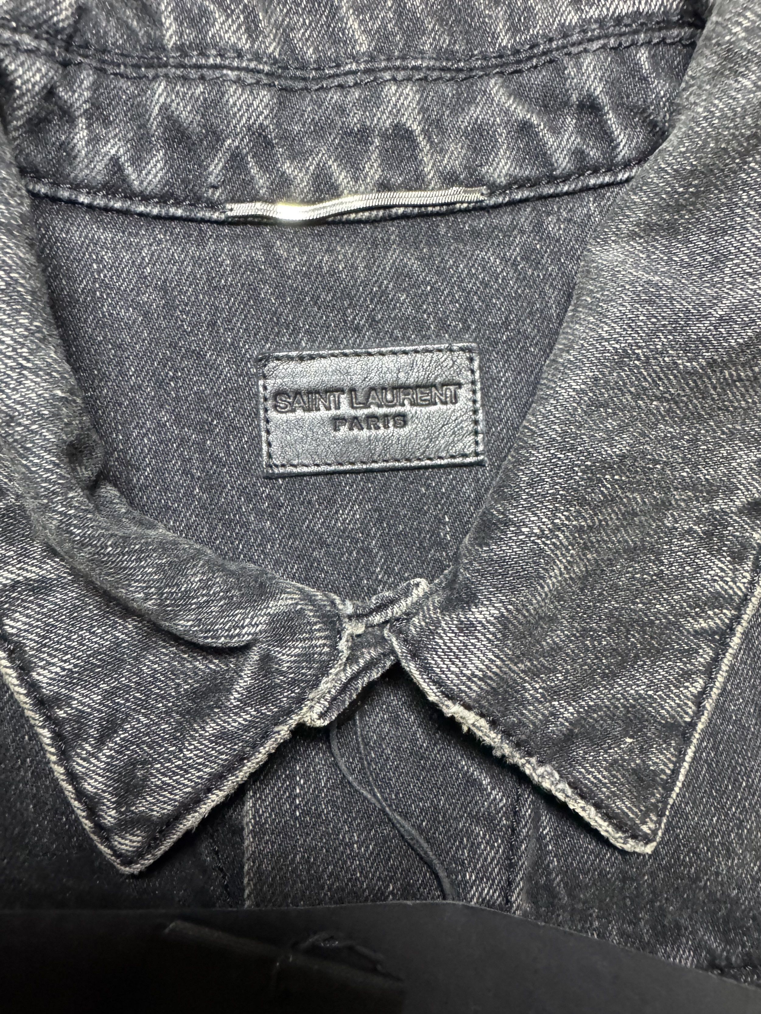 Saint Laurent Paris Saint Laurent Waiting for Sunset Denim Jacket Size US M / EU 48-50 / 2 - 3 Thumbnail