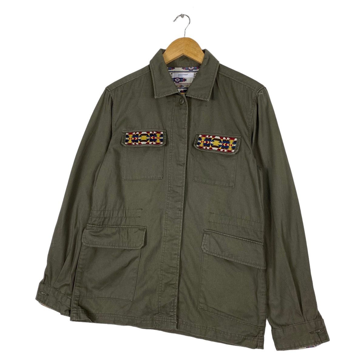 Japanese Brand M65 Back Number Navajo military style siries button jacket Size US M / EU 48-50 / 2 - 2 Thumbnail