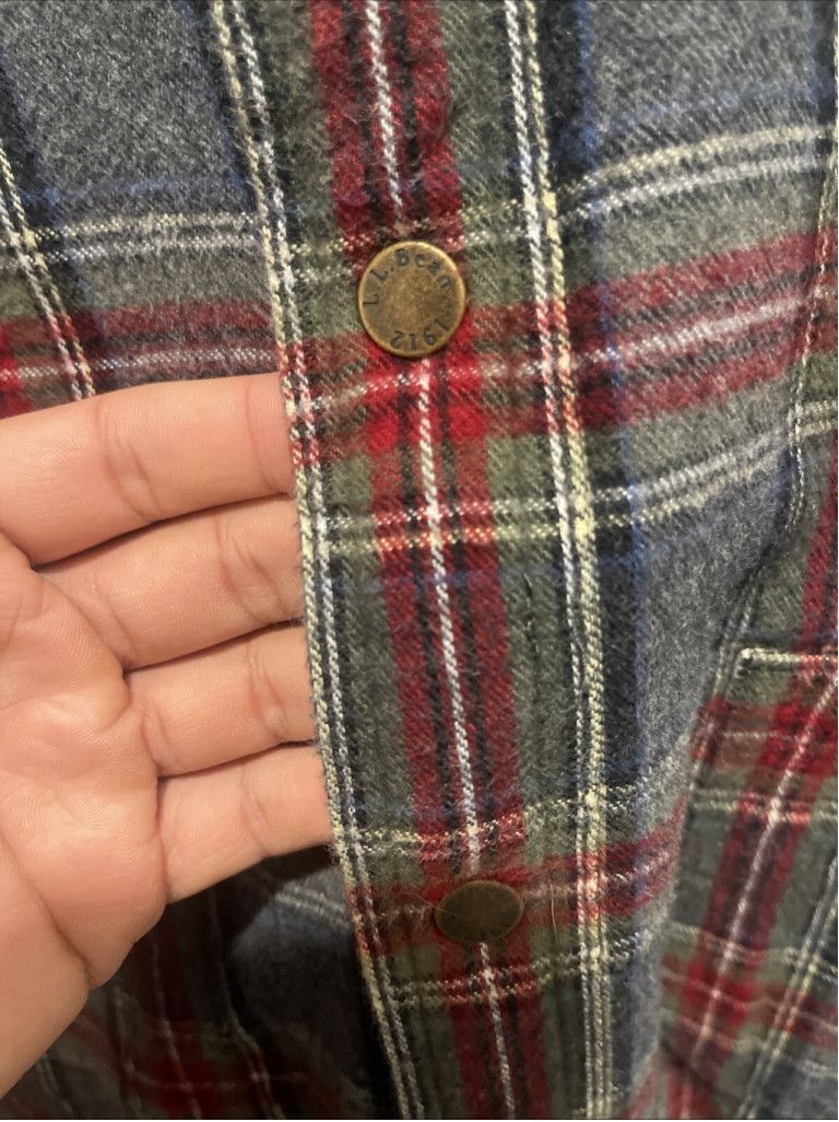 L.L. Bean LL Bean Shirt Men's L Flannel Workwear Size Xl Mens Size US L / EU 52-54 / 3 - 5 Thumbnail