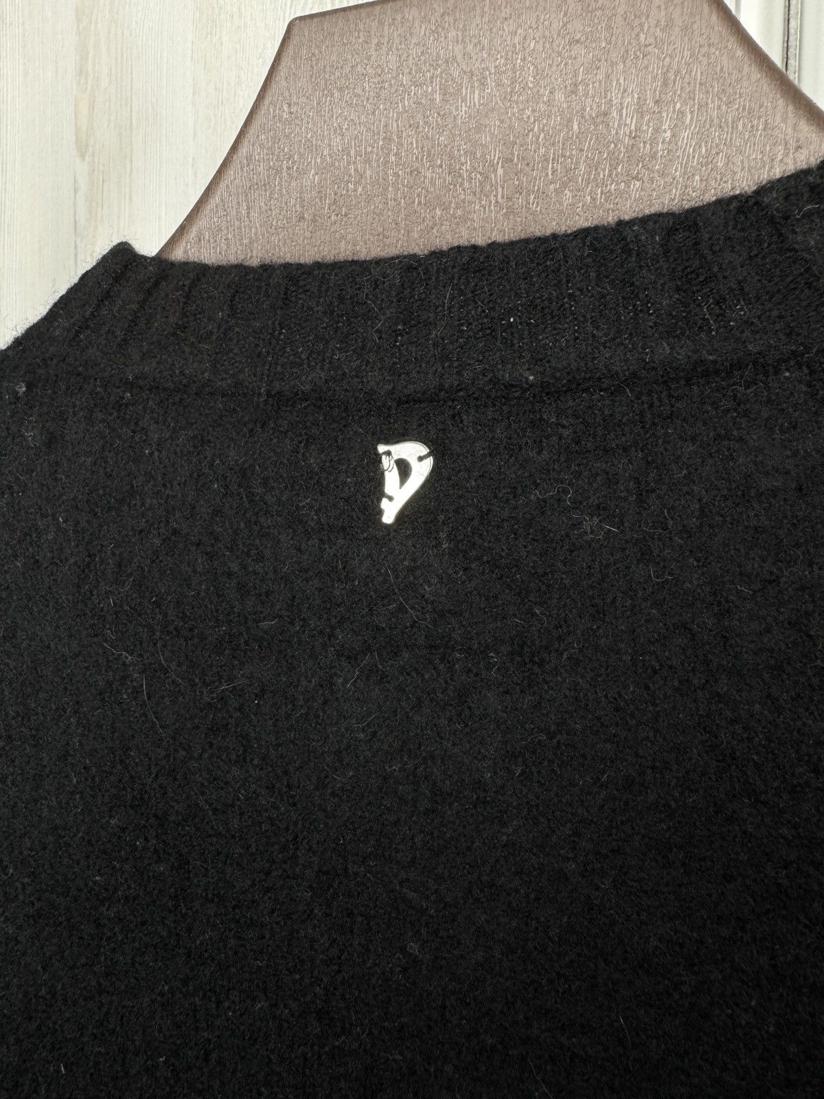 Dondup Dondup “LOVE” big logo wool cashmere mohair sweater Size XS / US 0-2 / IT 36-38 - 6 Thumbnail