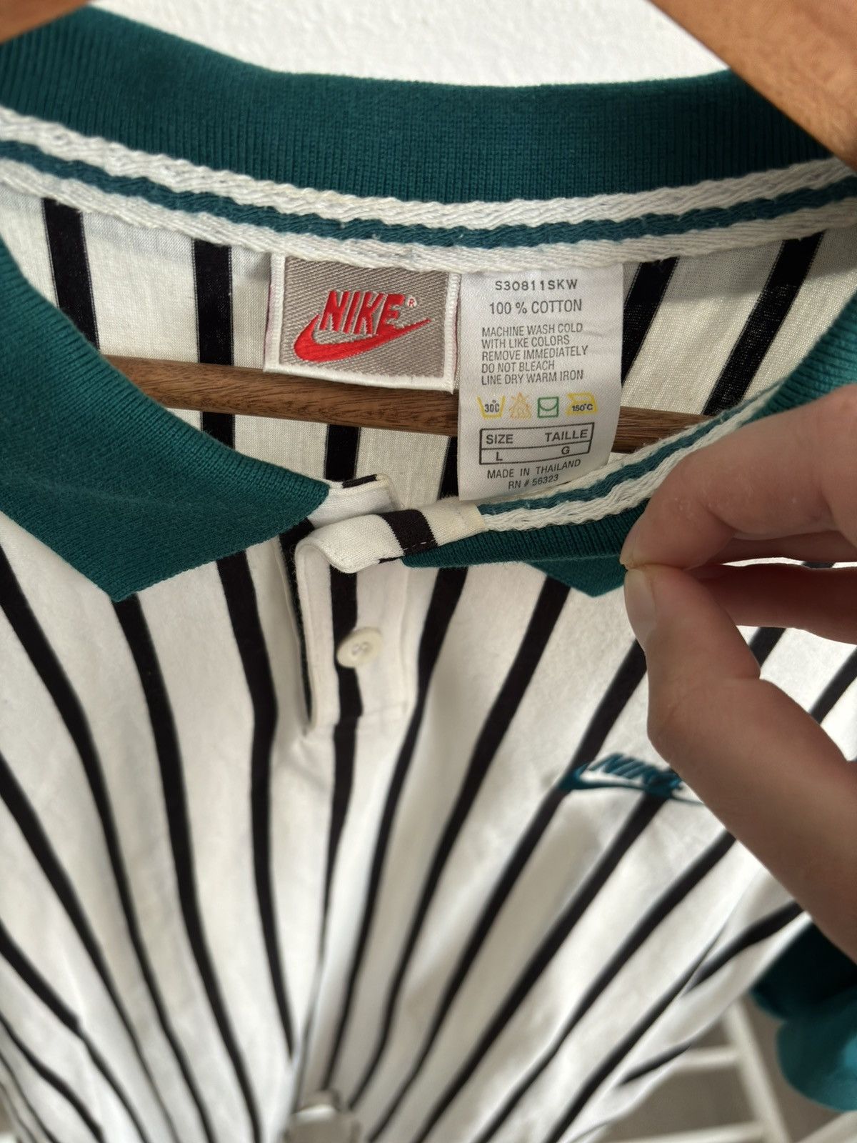 Nike × Vintage Nike Supreme Court Shirt Vintage 90s Size US L / EU 52-54 / 3 - 6 Thumbnail