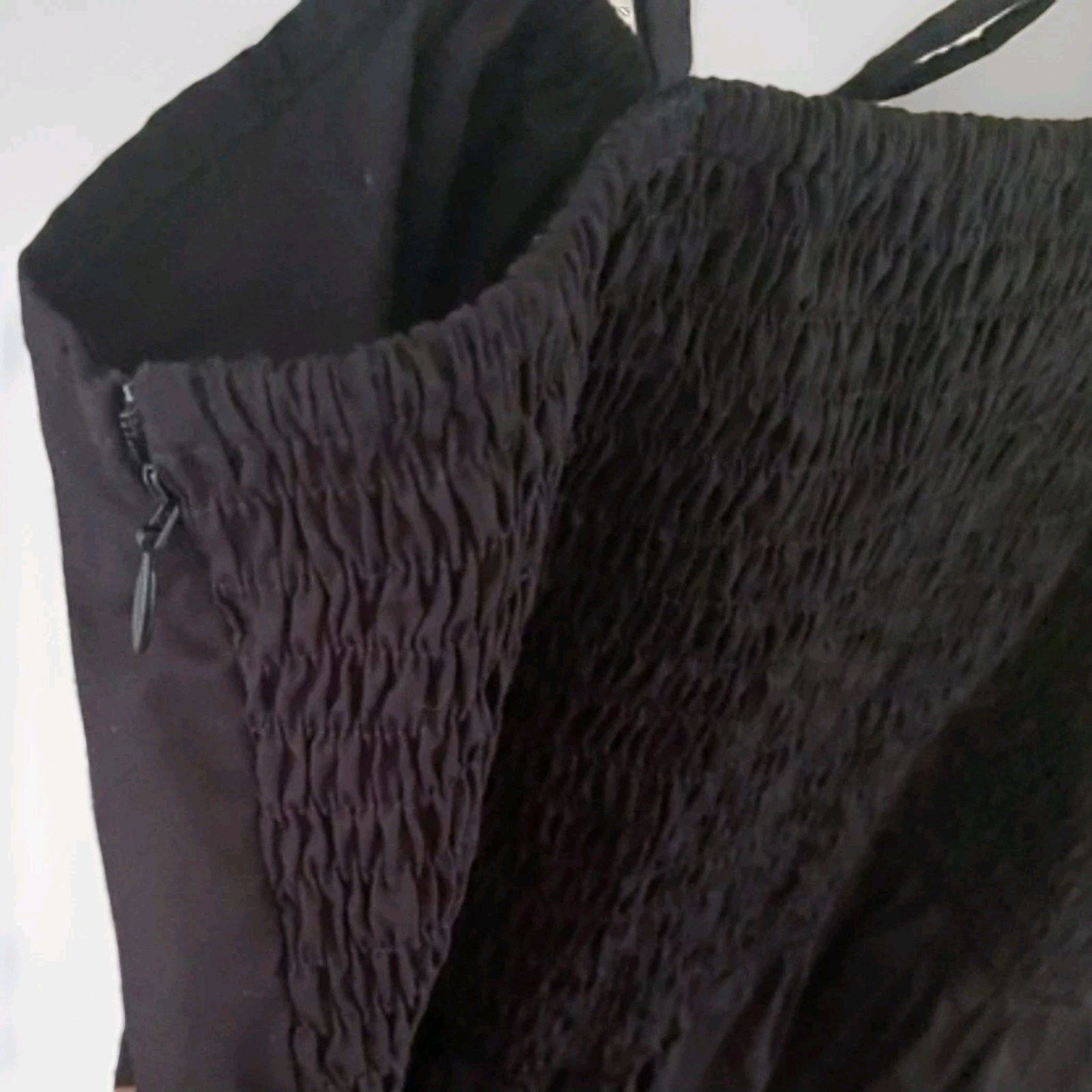 FAITHFULL Faithfull the Brand Faithful Alexia Black Midi DRESS size 4 Size S / US 4 / IT 40 - 7 Thumbnail