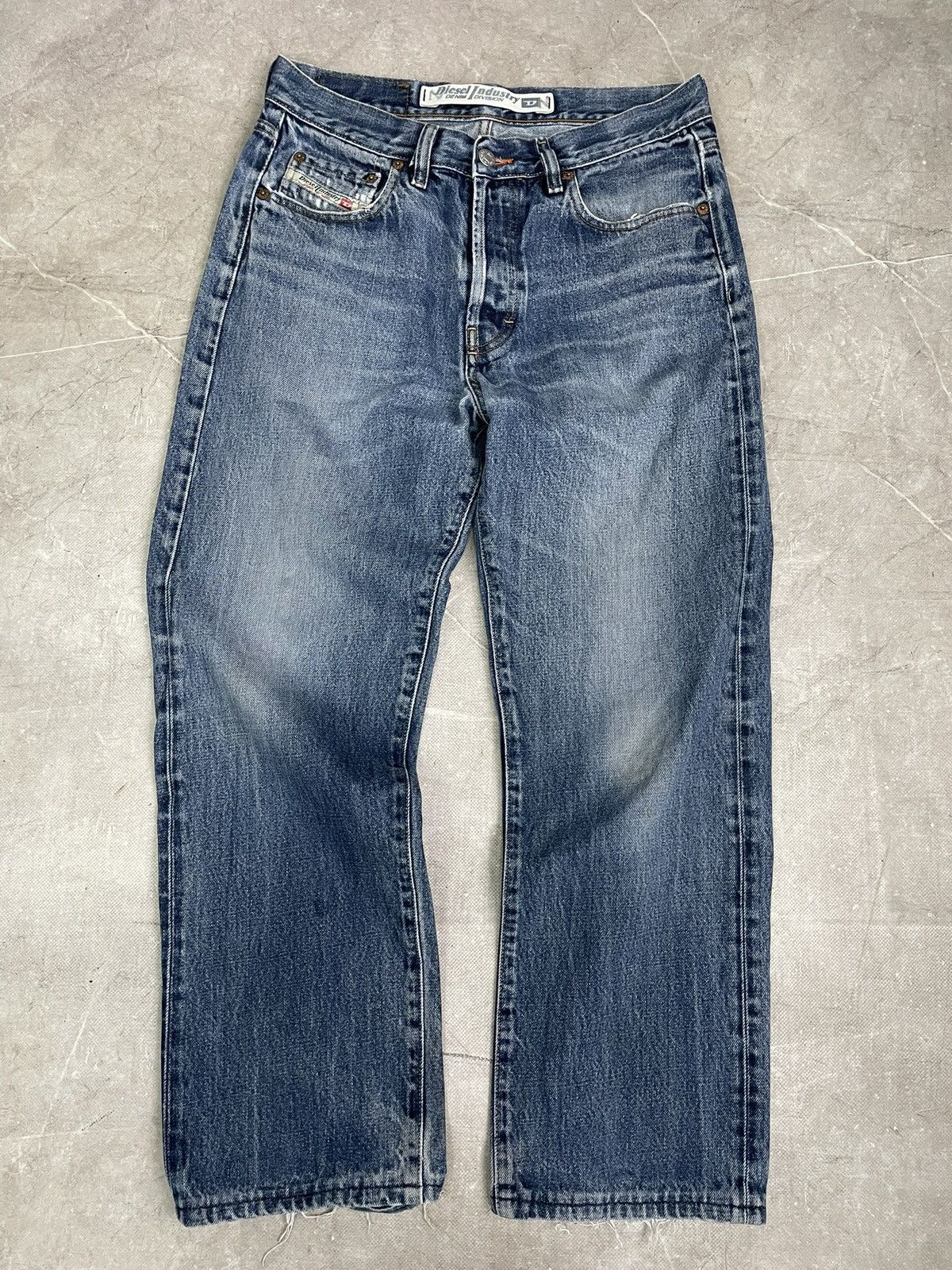 Diesel Vintage Diesel retro distressed y2k rap pants hype Size US 32 / EU 48 - 1 Thumbnail