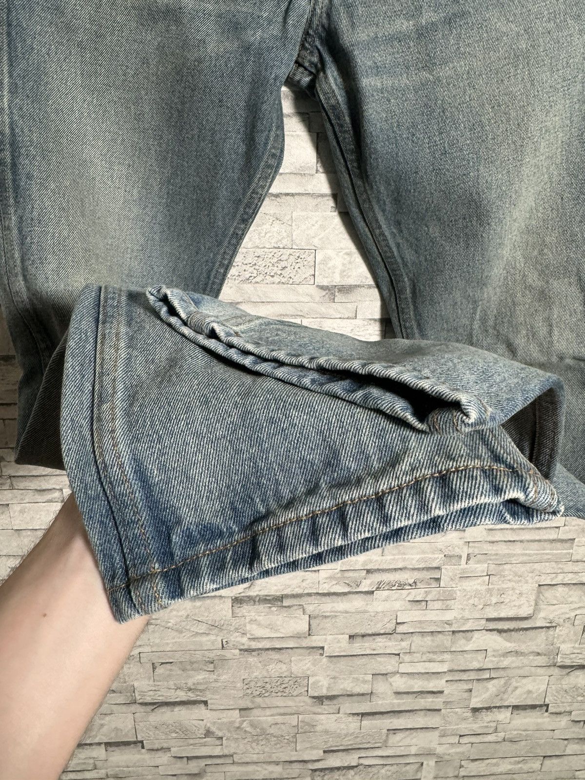 Reese Cooper Reese Cooper If A Tree Falls Denim Blue Jeans 30 Size US 32 / EU 48 - 4 Thumbnail