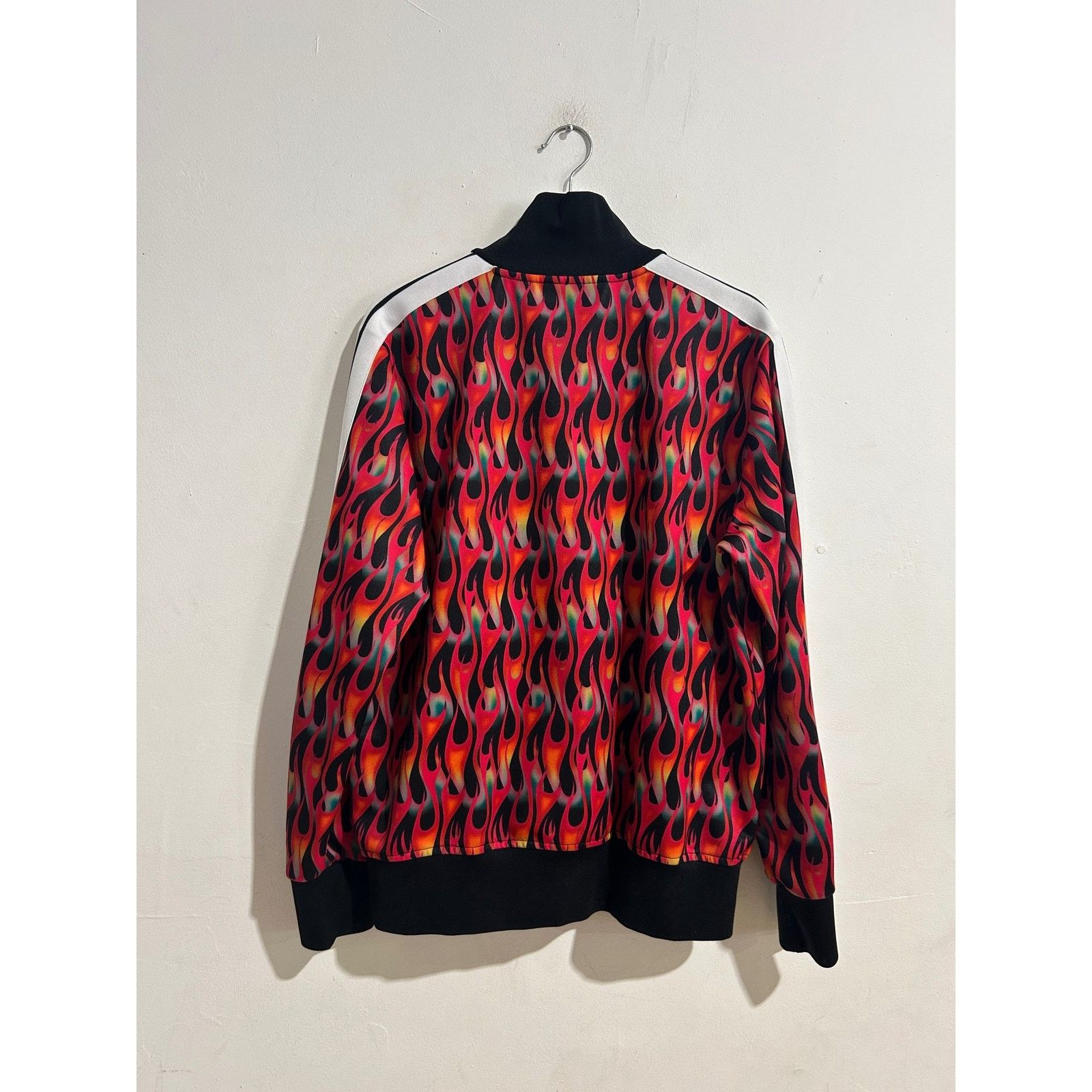 Palm Angels PALM ANGELS FLAME PRINT TRACK JACKET SIZE XL PREOWNED Size US XL / EU 56 / 4 - 2 Thumbnail