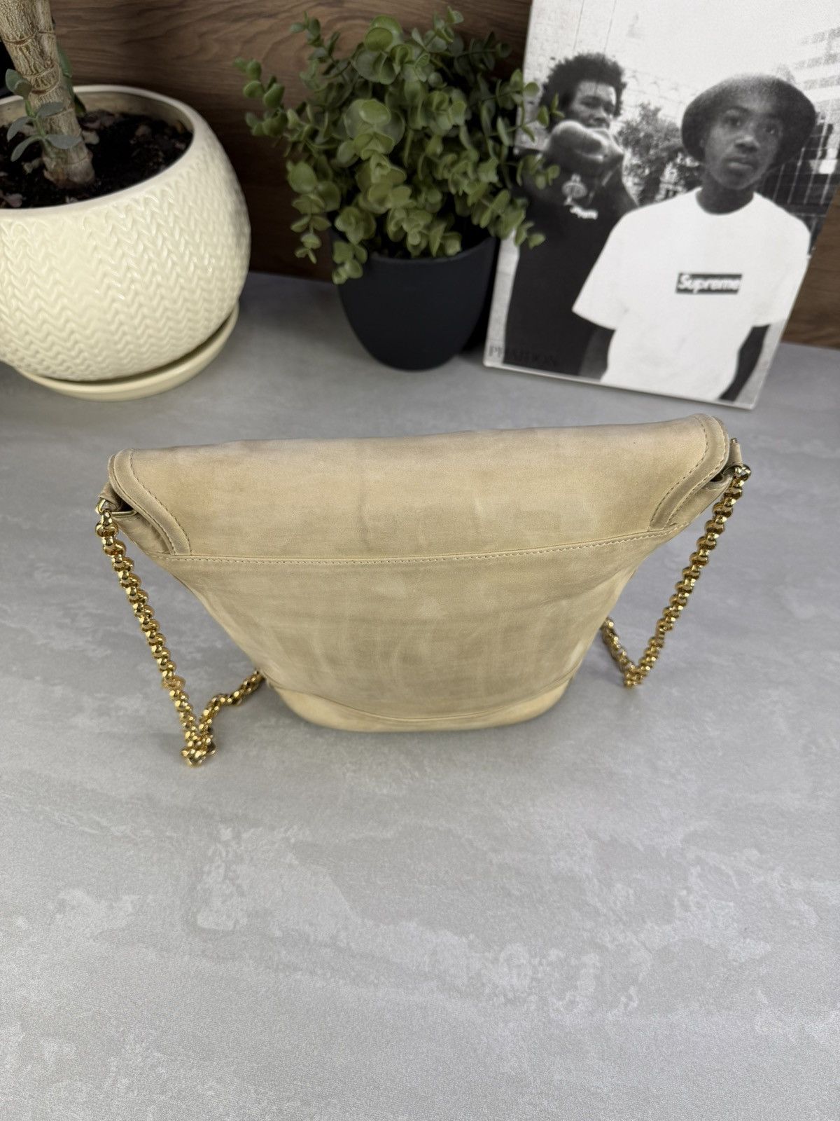 Tiffany & Co. TIFFANY & Co. Chain Shoulder Bag crossbody beigegold vintage Size ONE SIZE - 10 Thumbnail
