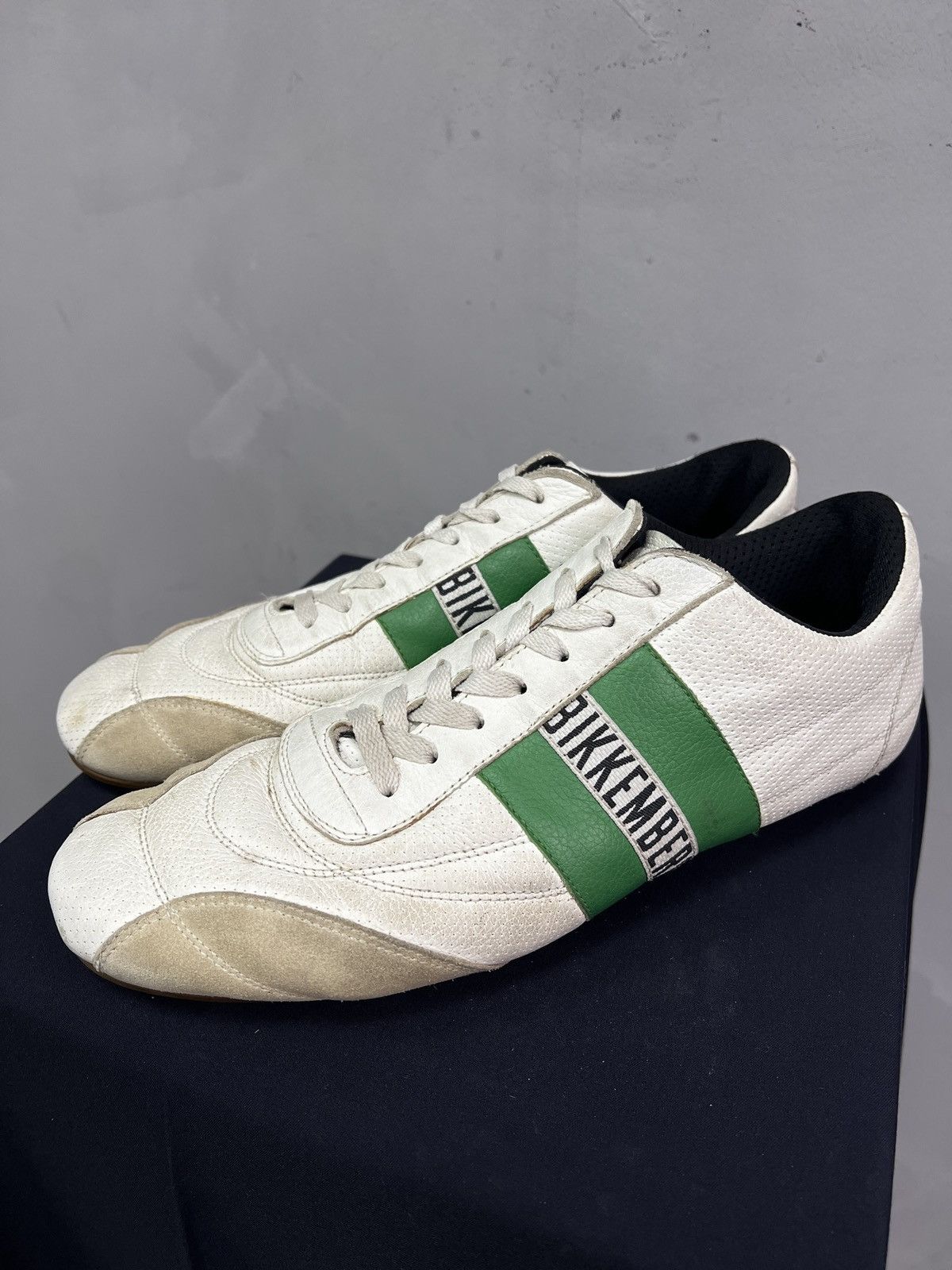 Dirk Bikkembergs Bikkembergs White Leather Sneakers Vintage Sport Style 46 Size US 13 / EU 46 - 6 Thumbnail