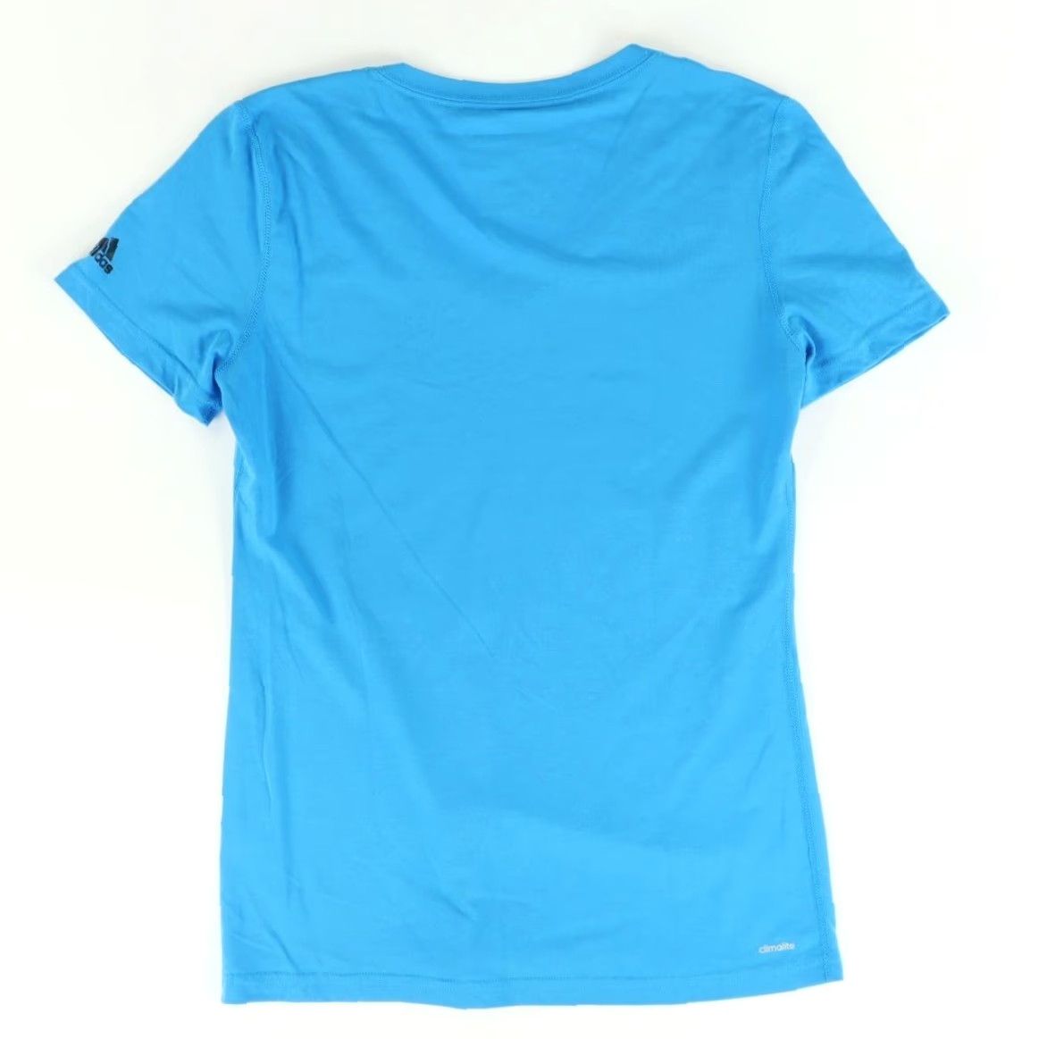 Adidas Adidas Run Wild Cheetah Fill Solid V-Neck T-Shirt Blue Women’s S Shirt Women S V-Neck Blue Adidas Run Wild Cheetah Fill Solid T-Shirt Size S / US 4 / IT 40 - 4 Thumbnail