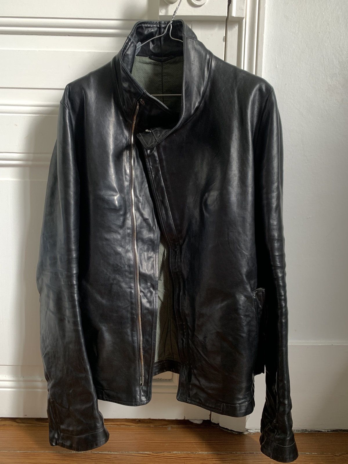image of Carol Christian Poell Lm 2599 Cors Col10 Black Highneck Sz50, Men's (Size Medium)