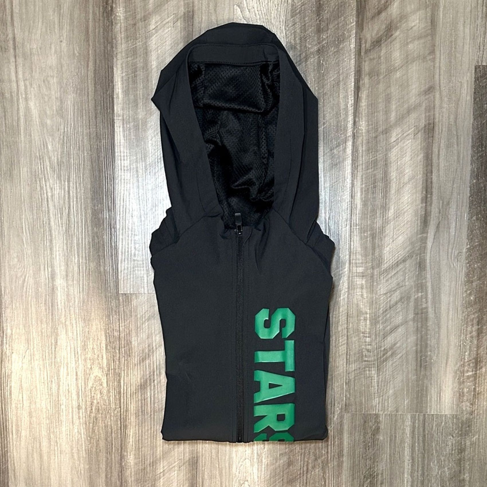 Adidas VINTAGE? Dallas Stars Adidas Black Game Mode Full Zip Hoodie Performance Jacket XL Men's Black Bomber Jacket Adidas Jacket Men XL Black 90s Size US XL / EU 56 / 4 - 2 Thumbnail