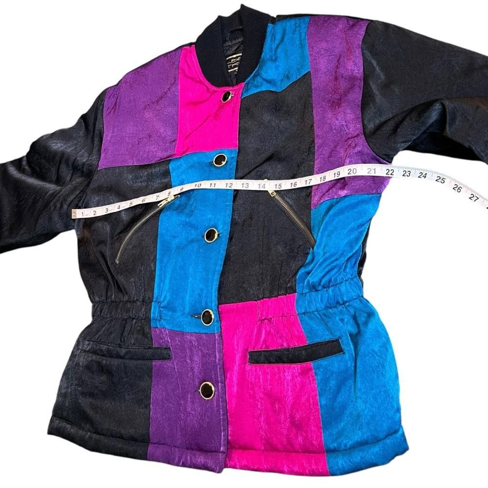 Designer Vintage Mulberry Street Womens Sz M MOD Funky 80s 90s Apres SKi Jacket Coat Size M / US 6-8 / IT 42-44 - 6 Thumbnail