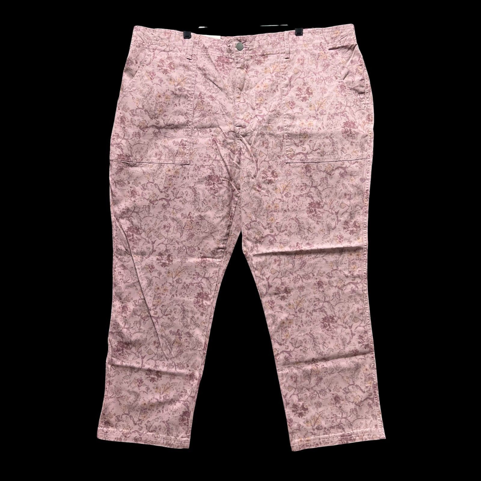 Other Knox Rose - Women's High Rise Pants Elastic Waistband - Rela Size 42" / US 20 - 4 Thumbnail