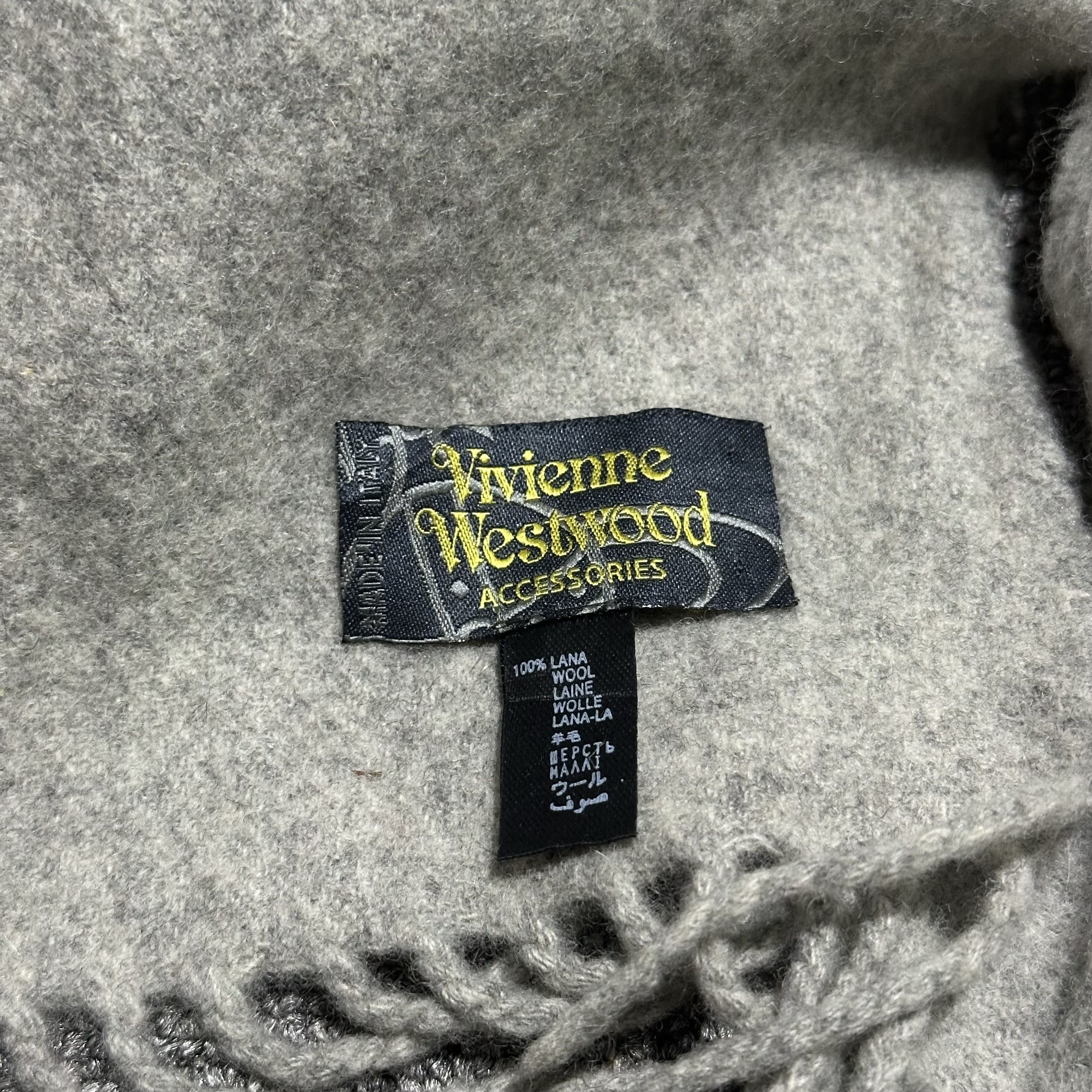 Vivienne Westwood Vivienne Westwood Wool scarf 🧣 Size ONE SIZE - 4 Thumbnail