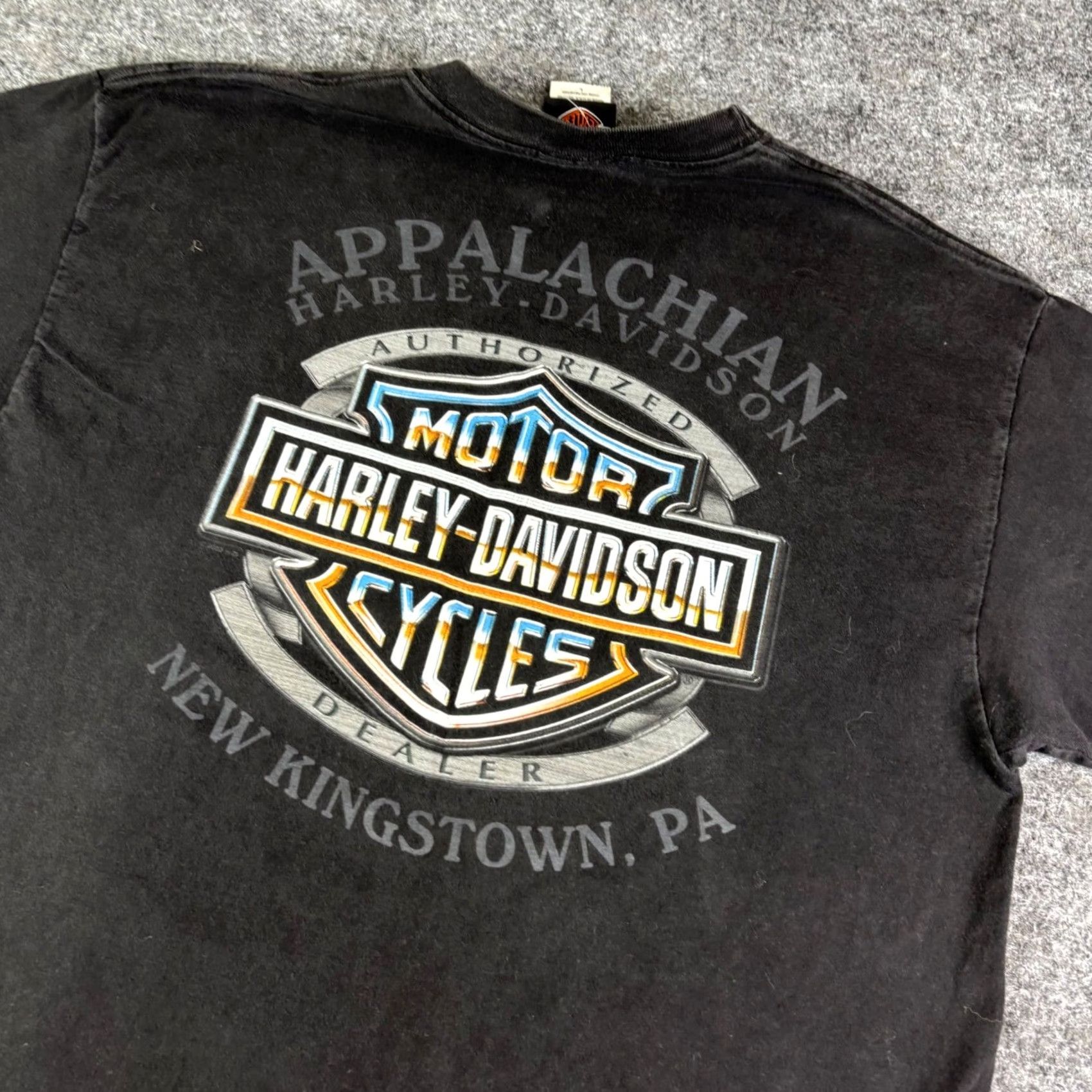Harley Davidson VINTAGE Harley-Davidson 100 Years Milwaukee Iron T Shirt Black L Mens Vintage Size US L / EU 52-54 / 3 - 7 Thumbnail