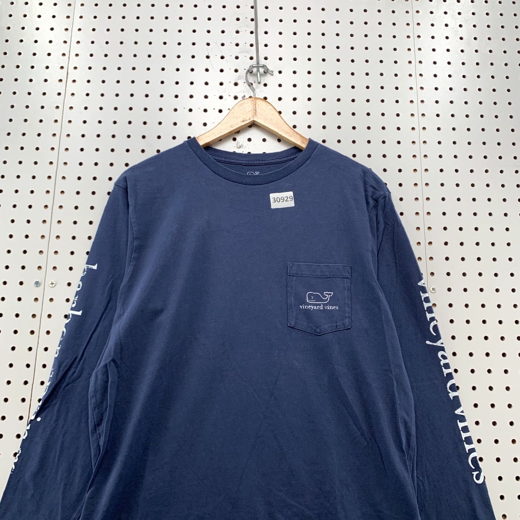 Vineyard Vines VINTAGE Vineyard Vines Whale Pocket Shirt Adult Small Navy Blue Long Sleeve Preppy Mens Size US S / EU 44-46 / 1 - 2 Thumbnail