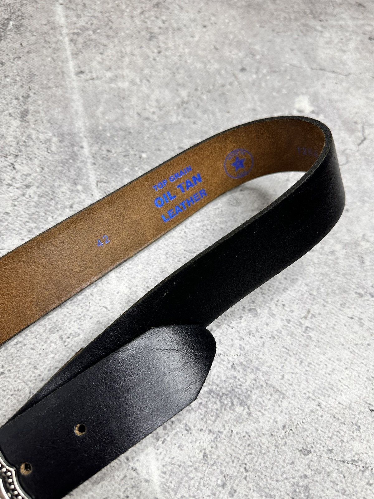 Raf Simons Vintage Made USA leather Belts Y2K style Harley Davidson GOA Size ONE SIZE - 5 Thumbnail