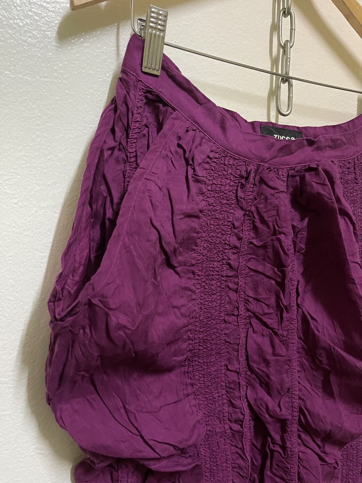 Issey Miyake × Zucca Zucca Pleated Skirt Two Pocket Size 30" / US 8 / IT 44 - 2 Thumbnail