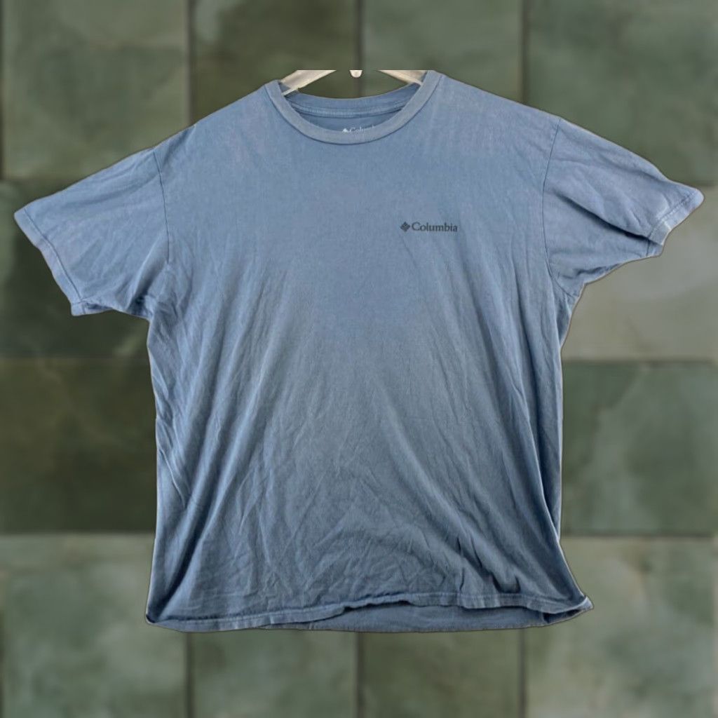 Vintage Columbia T-Shirt Adult Extra Large Blue Outdoor Mens Size US XL / EU 56 / 4 - 1 Thumbnail