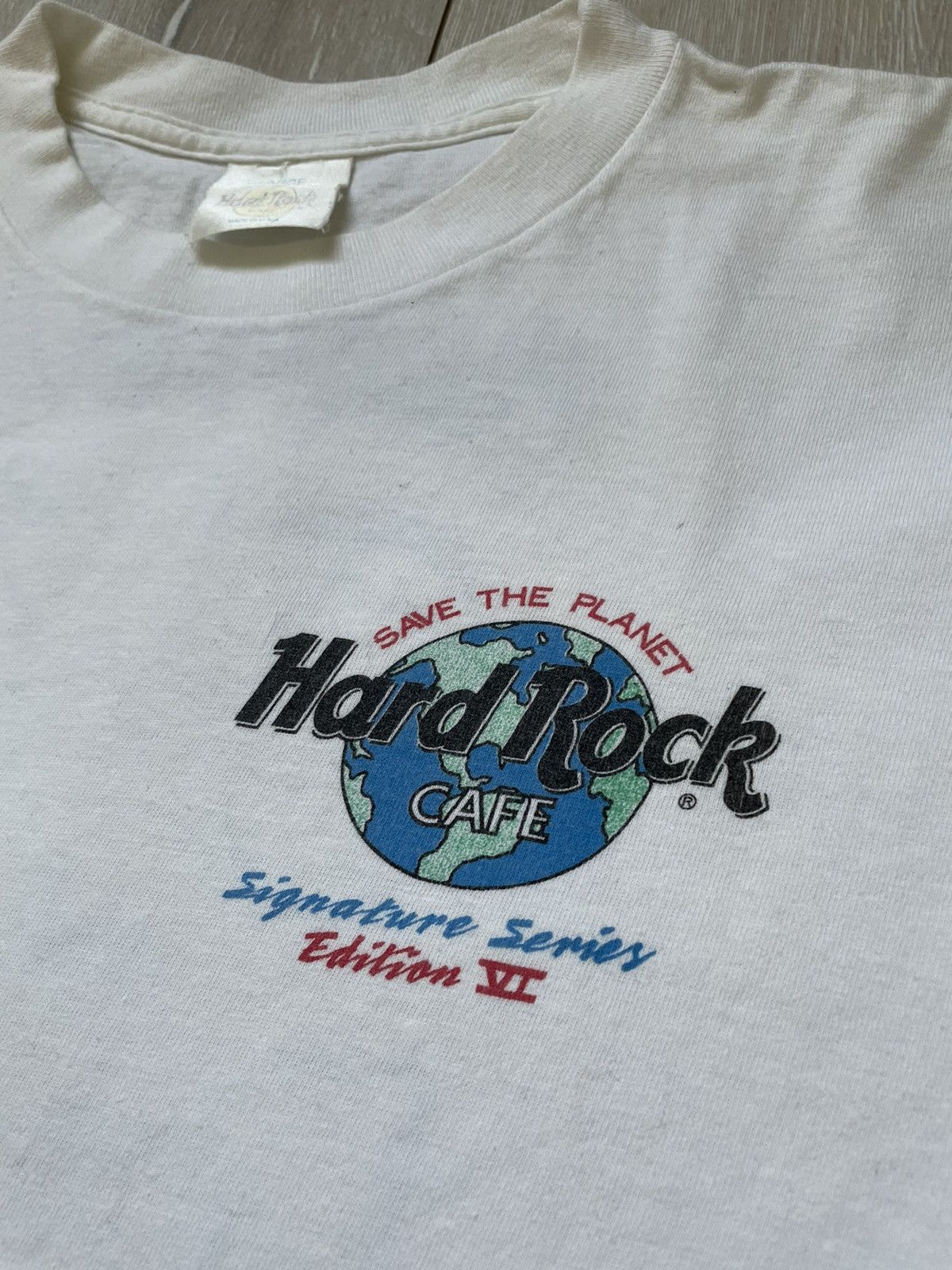 Hard Rock Cafe × Vintage Vintage Hard Rock Cafe Signature Series 1993 Elton John Face Size US L / EU 52-54 / 3 - 3 Thumbnail