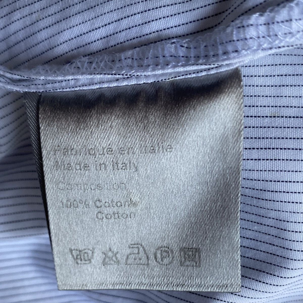 Dior Dior Homme Pin Strips Shirt Size US S / EU 44-46 / 1 - 5 Thumbnail