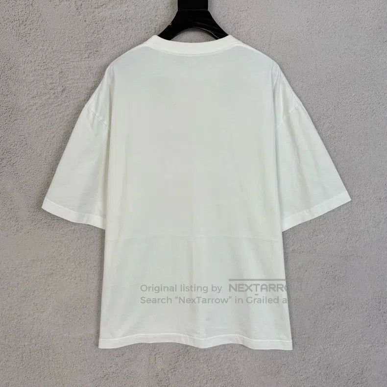 Balenciaga Balenciaga Letter Print Short Sleeve T-Shirt Size US M / EU 48-50 / 2 - 2 Thumbnail