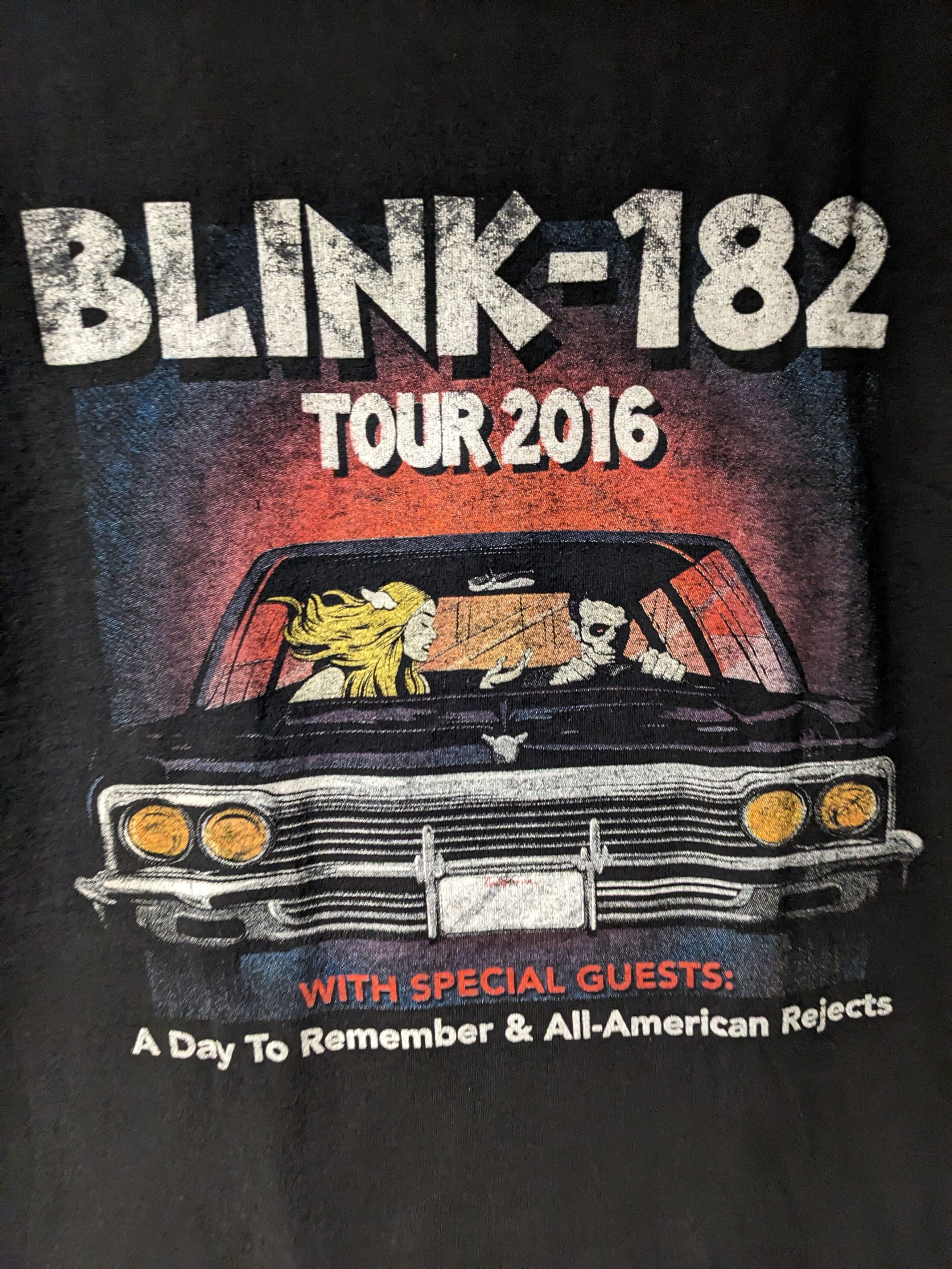 Band Tees × Vintage Vintage 2016 Blink-182 A Day to Remember Rejects T-Shirt Size US M / EU 48-50 / 2 - 2 Thumbnail