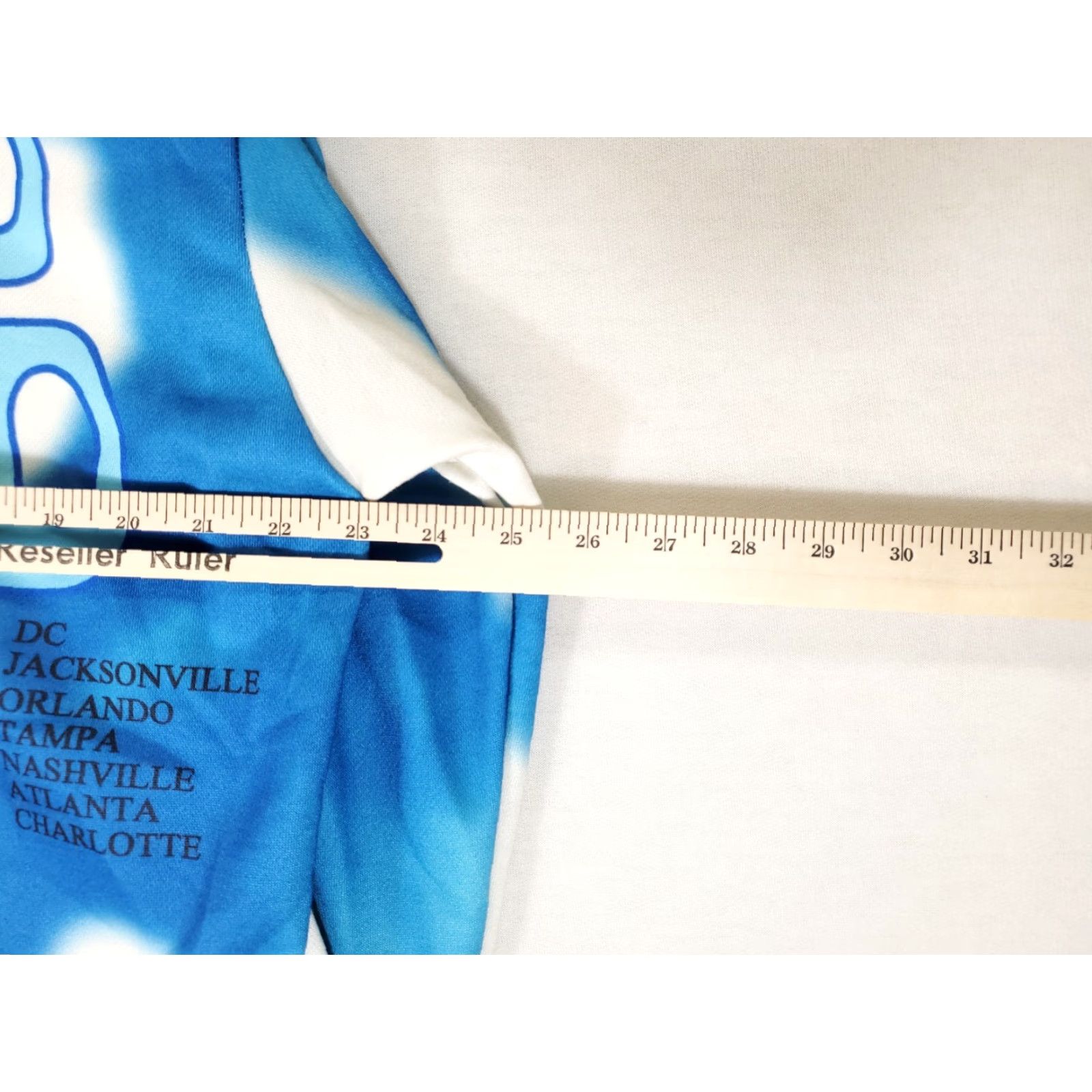 Travis Scott Travis Scott ASTROWORLD Hoodie Mens M Blue White Wish You Were Here Tour Pullover Sweatshirt Size US M / EU 48-50 / 2 - 6 Thumbnail