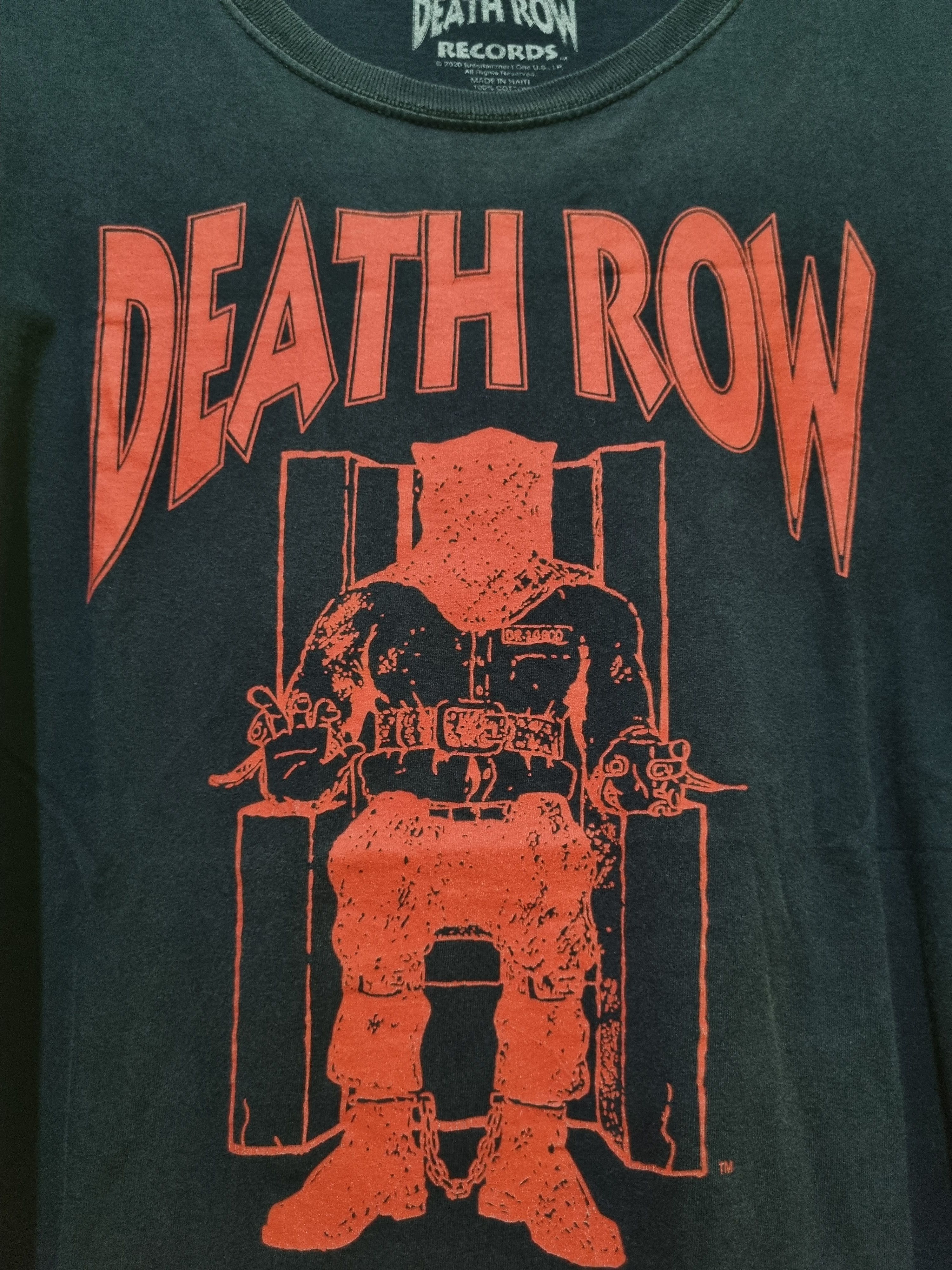 Death Row Records DEATH ROW RECORDS TEE Size US XL / EU 56 / 4 - 1 Thumbnail