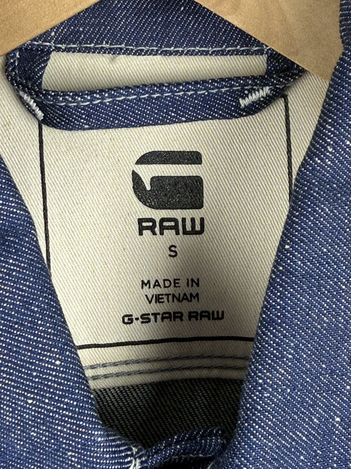 G-Star G Star Raw Men’s Arc 3D Slim JKT Denim Trucker Jacket Size S Size US S / EU 44-46 / 1 - 12 Thumbnail