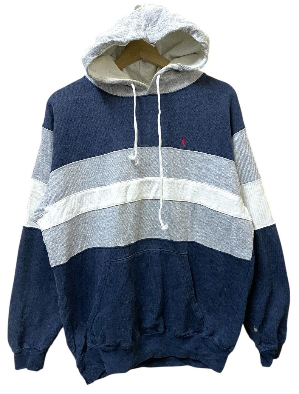 The Unbranded Brand Polo Ground Stripes Hoodie Small Logo Size US M / EU 48-50 / 2 - 1 Thumbnail