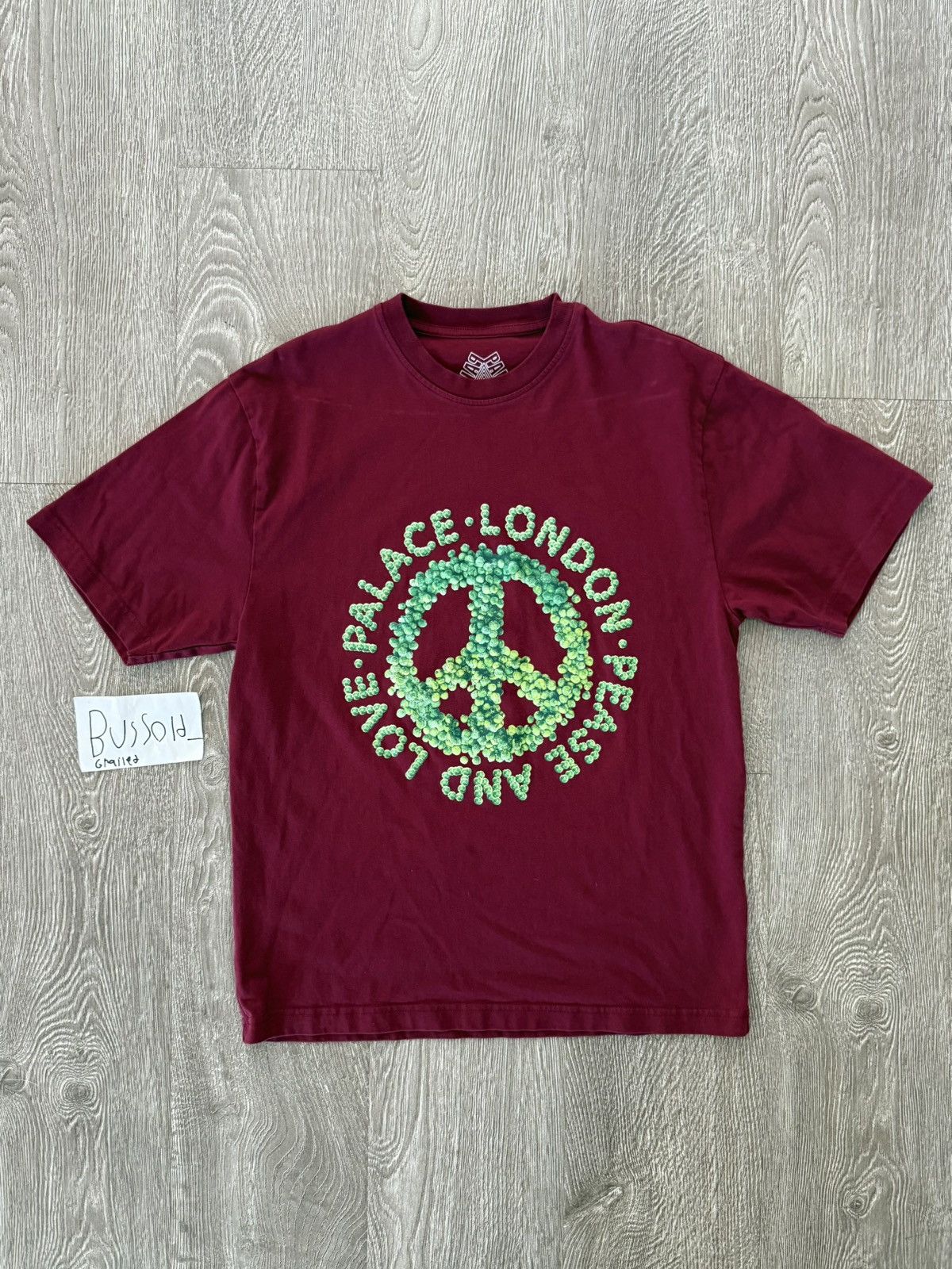 Palace Palace Pease and Love T-Shirt Size US M / EU 48-50 / 2 - 1 Thumbnail
