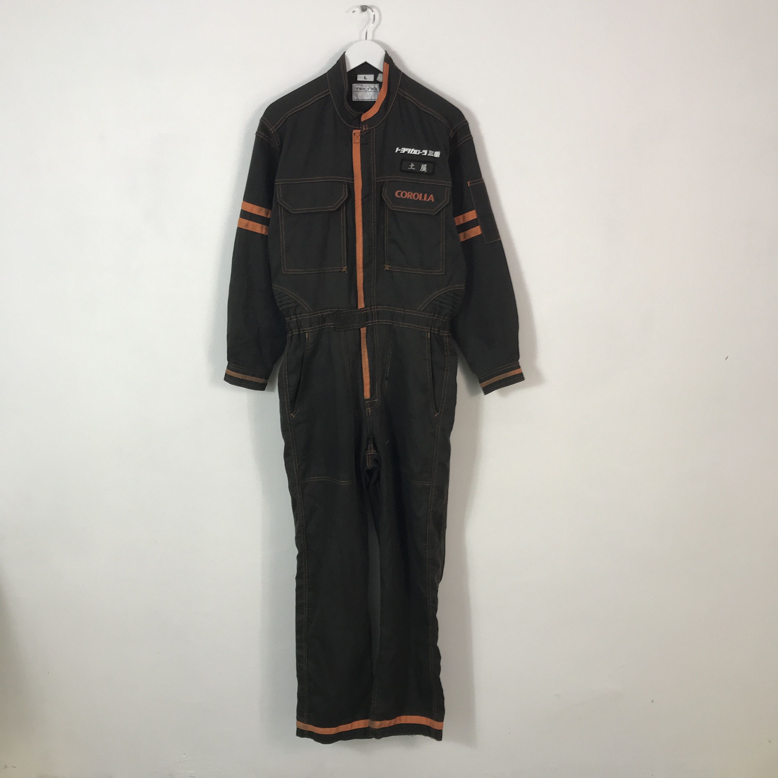 Japanese Brand Corolla Tecno Toyota racing Coverall Jumpsuit jacket Size US M / EU 48-50 / 2 - 2 Thumbnail