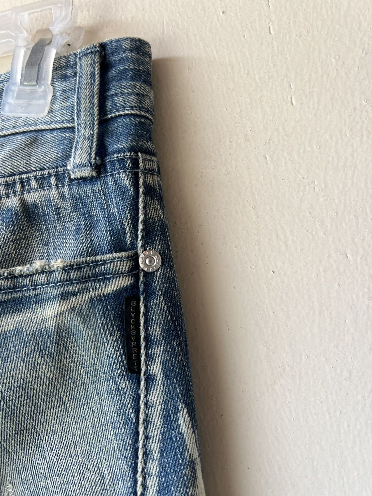 Neil Barrett Vintage Neil Barret Distressed Faded Denim Jeans Size US 29 - 23 Thumbnail