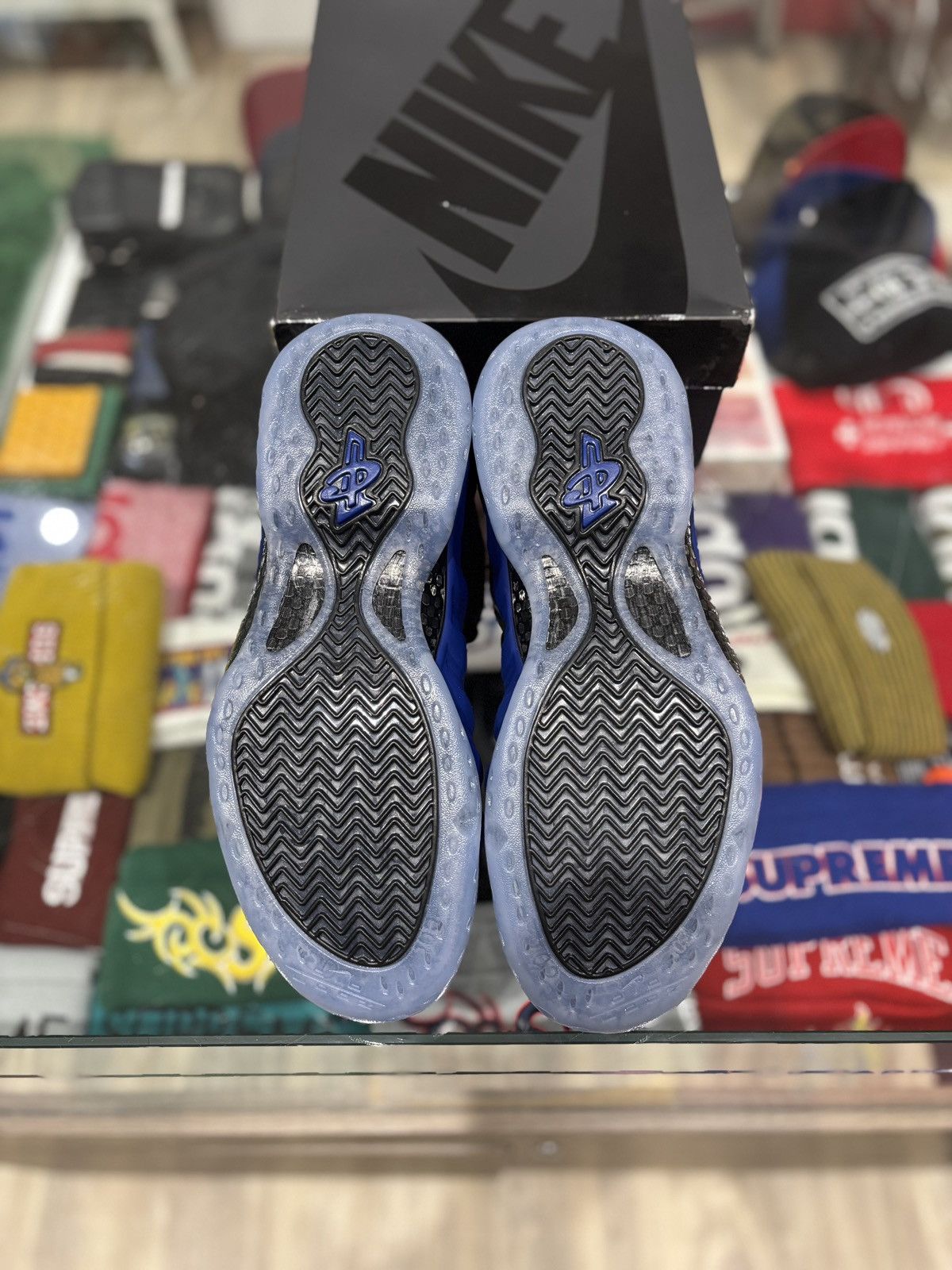 Nike Nike Air Foamposite One Deep Royal Size: 10.5 Size US 10.5 / EU 43-44 - 6 Thumbnail